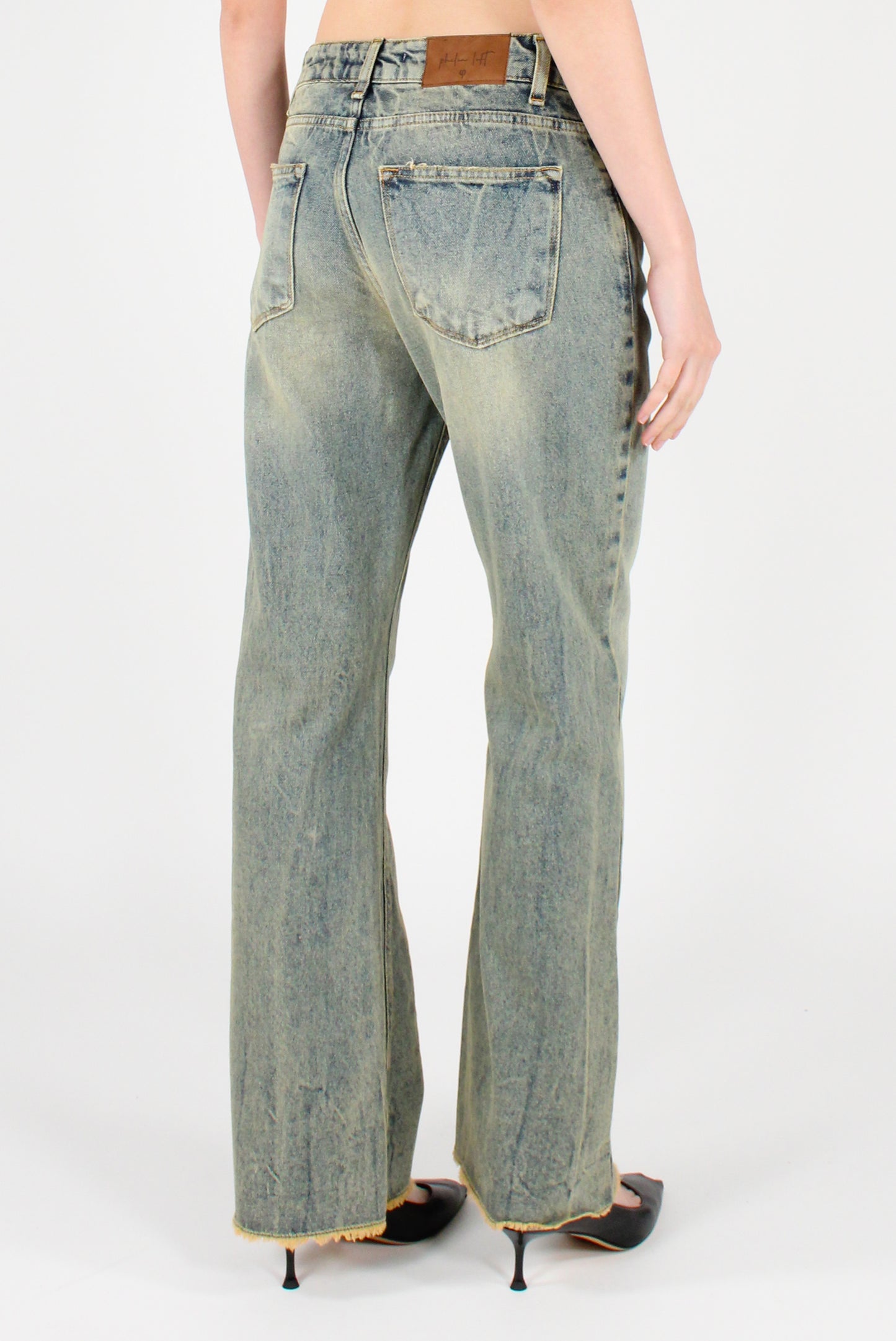 Jeans Flare Délavé