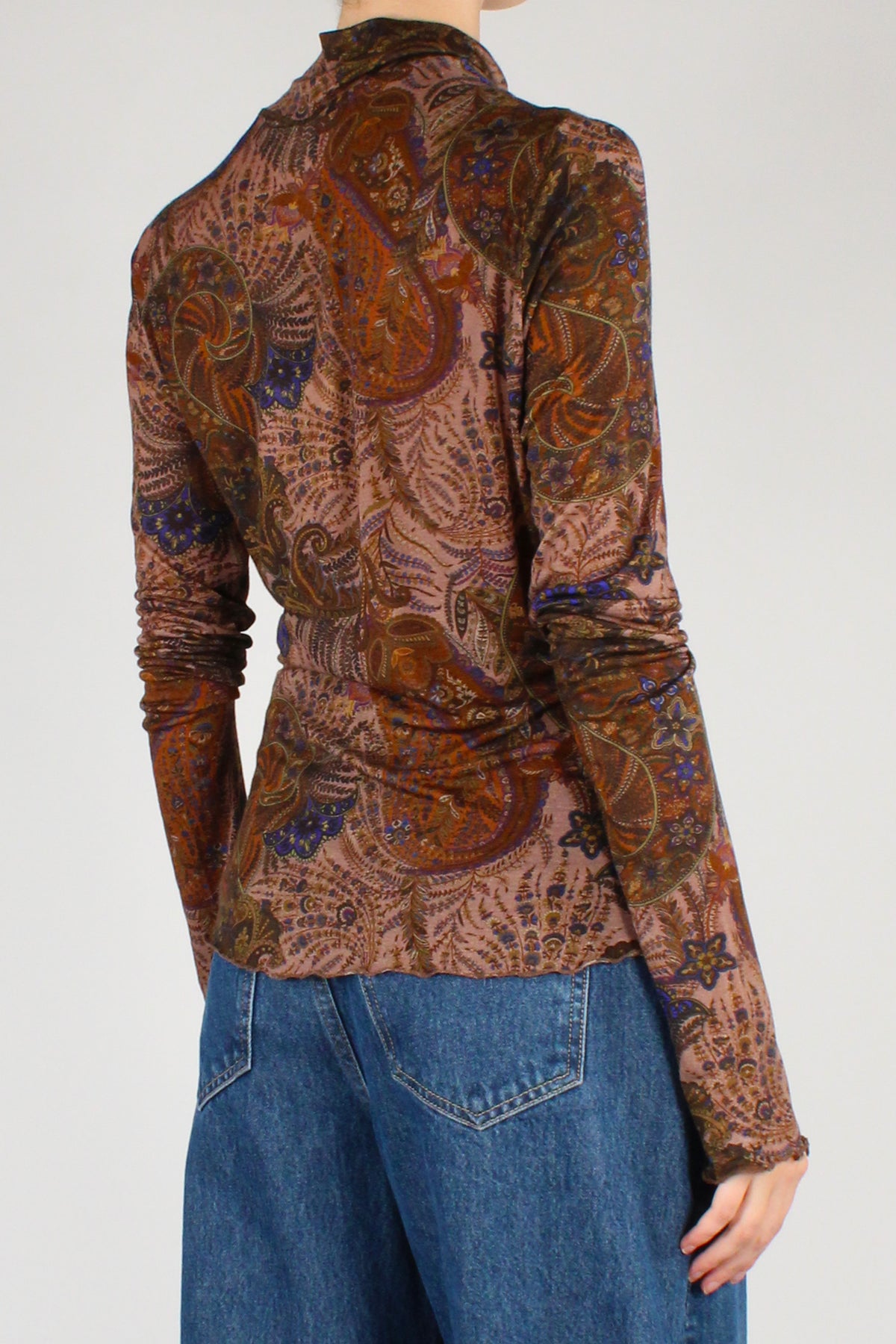 Maglia Stampa Cashmere