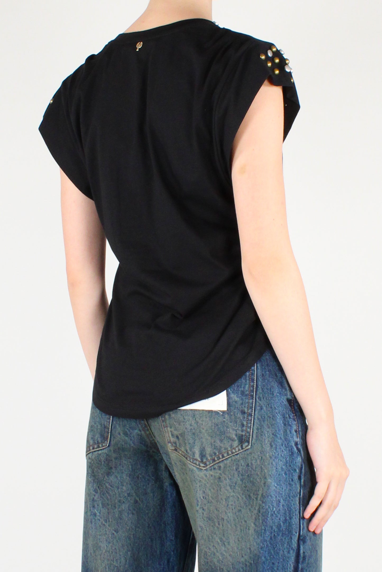 Women's T-shirt with studs