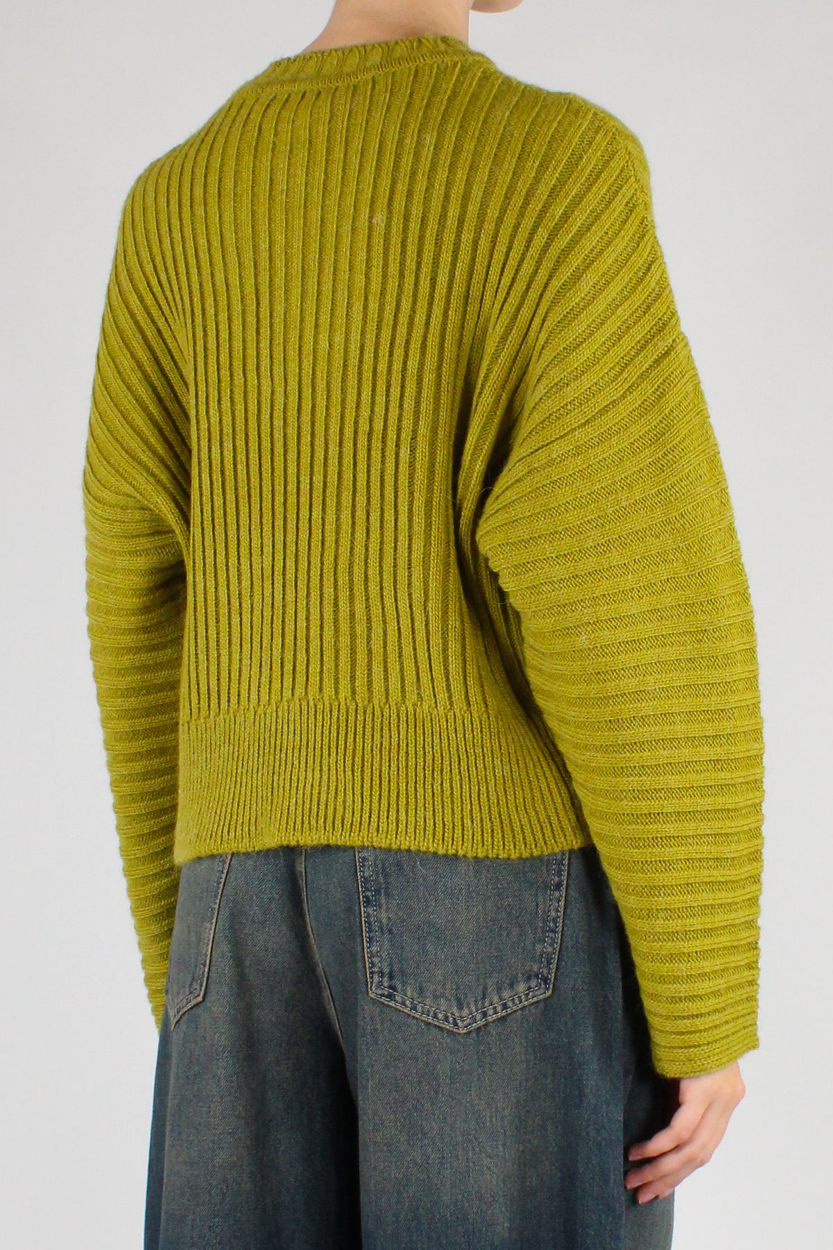Maglia Cropped a Costine