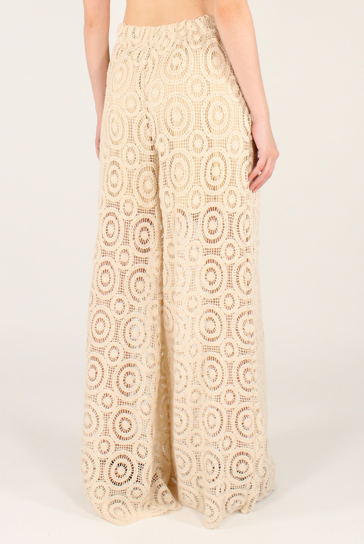 Pantaloni a Palazzo Crochet