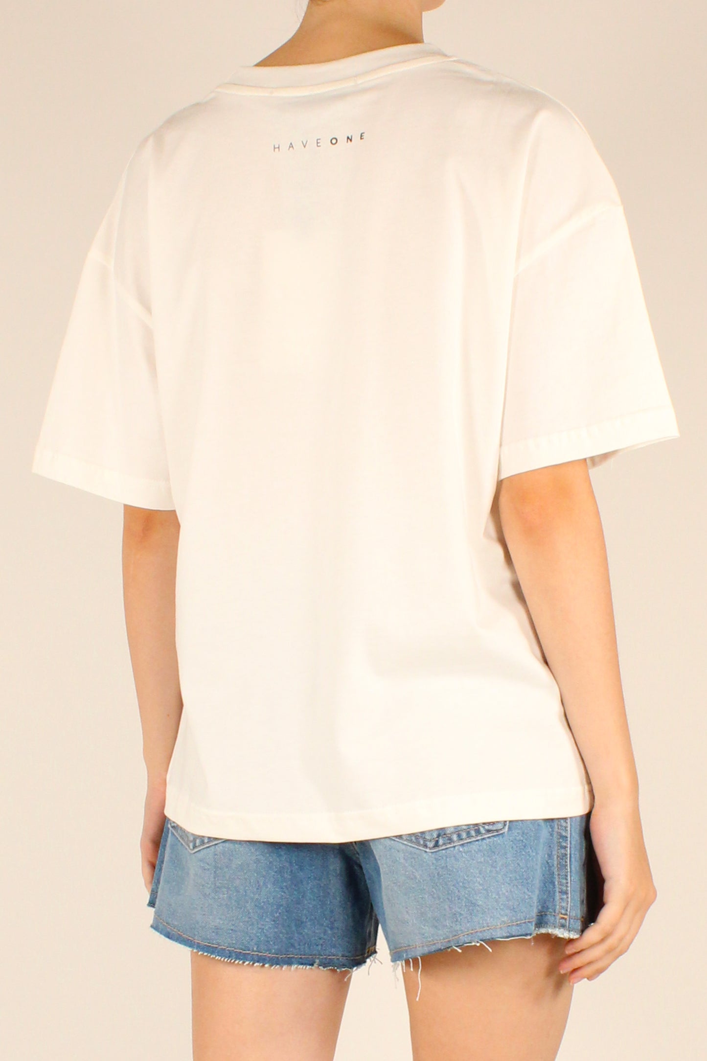 T-shirt Over Stampa Limoni