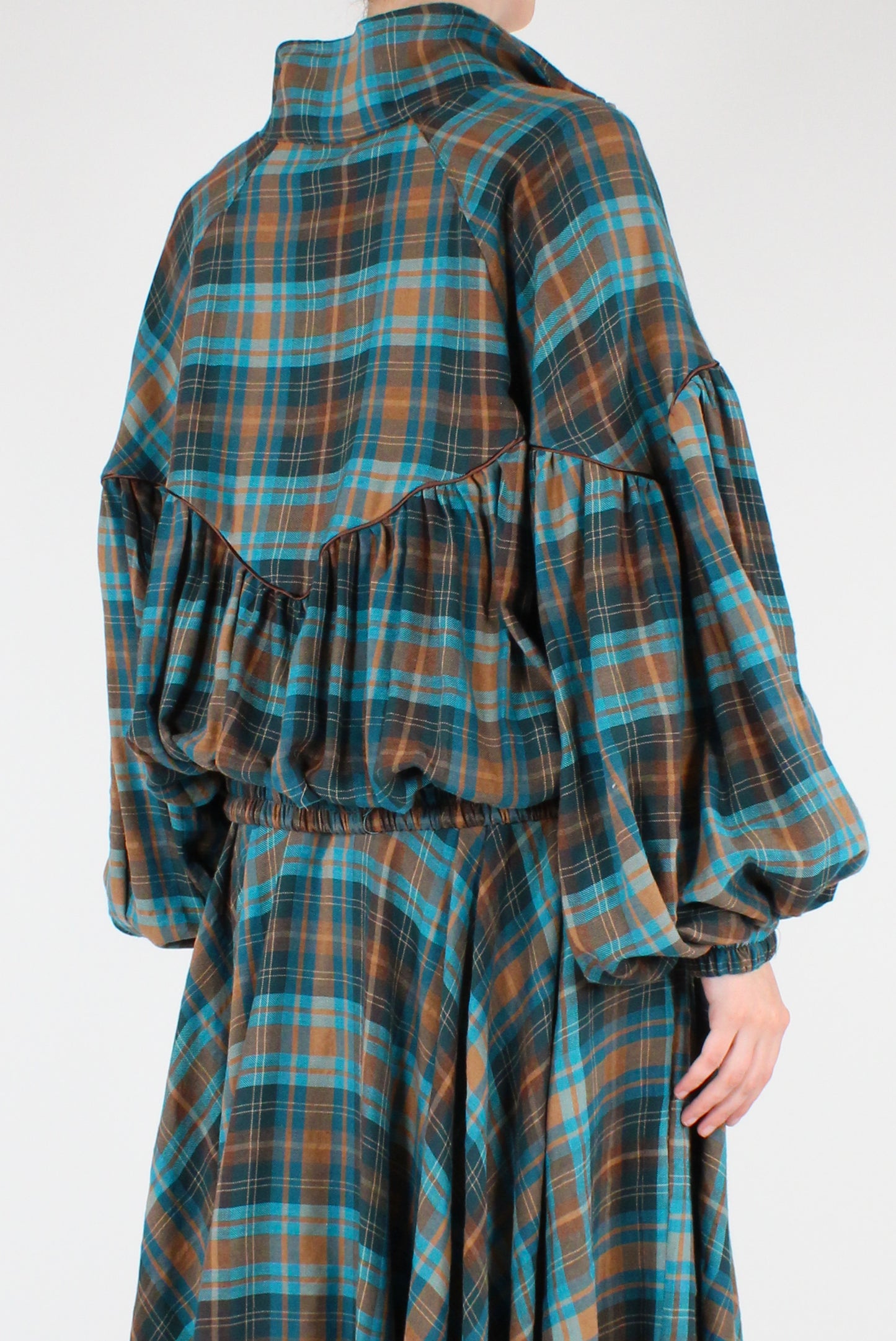 Bomber Stampa Tartan