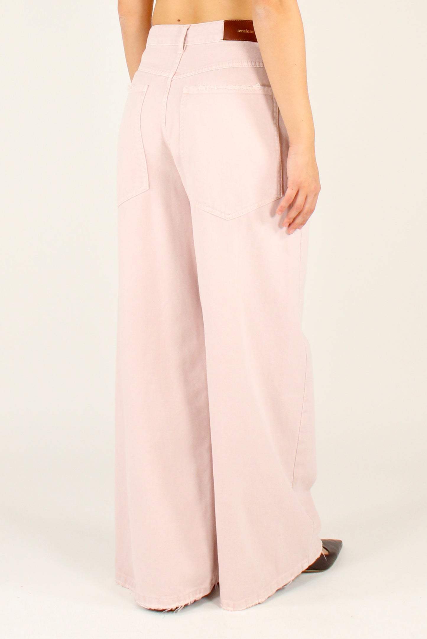 Denim trousers with pockets