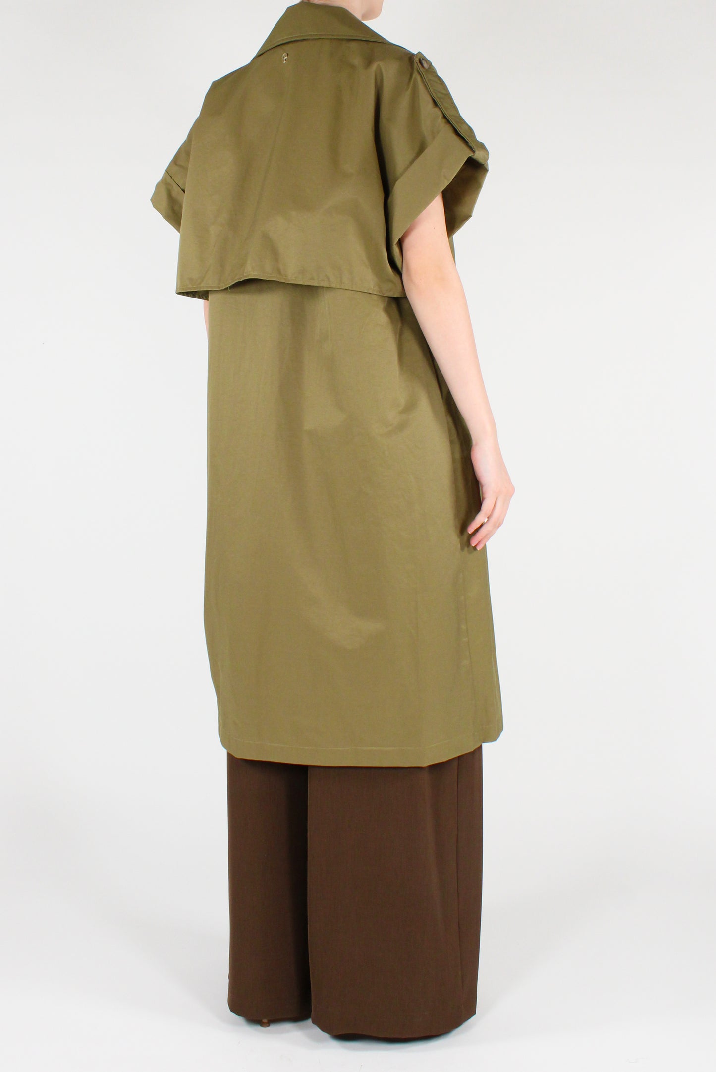 Trench Doppiopetto Maniche corte