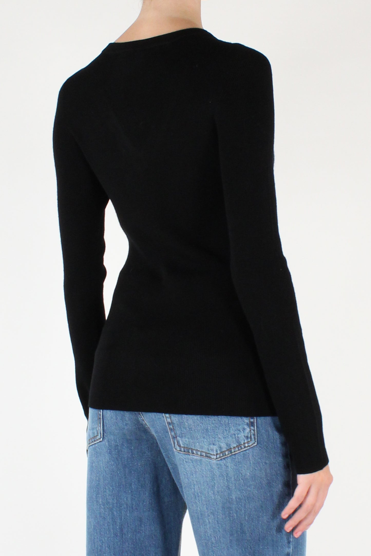 Maglia Scollo a V in Lana
