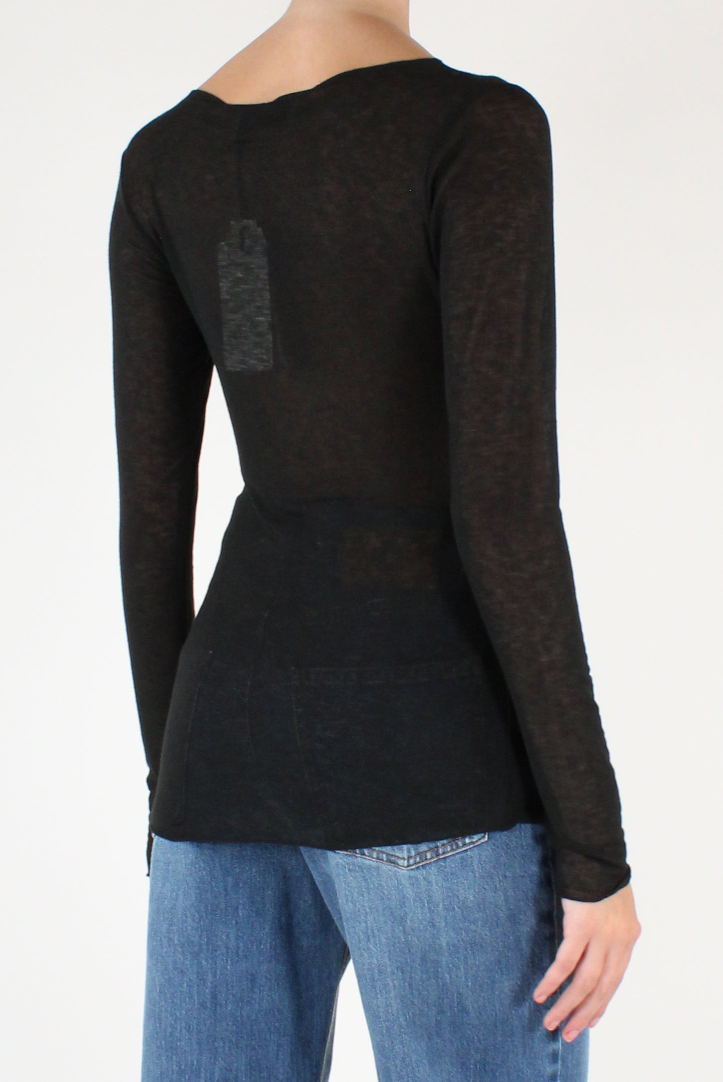 Maglia Scollo a Barca misto Cachemire