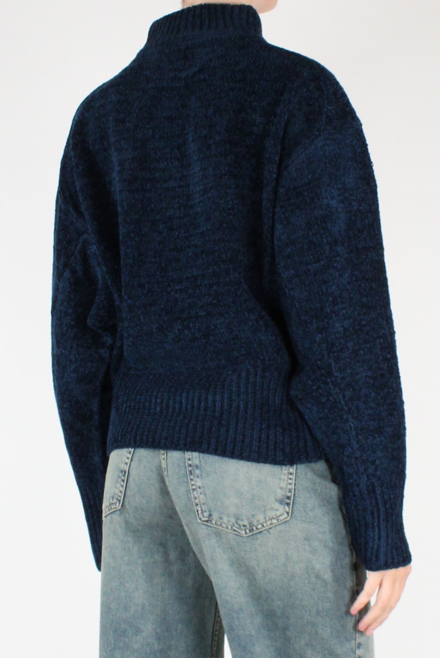 Maglione Over in Ciniglia