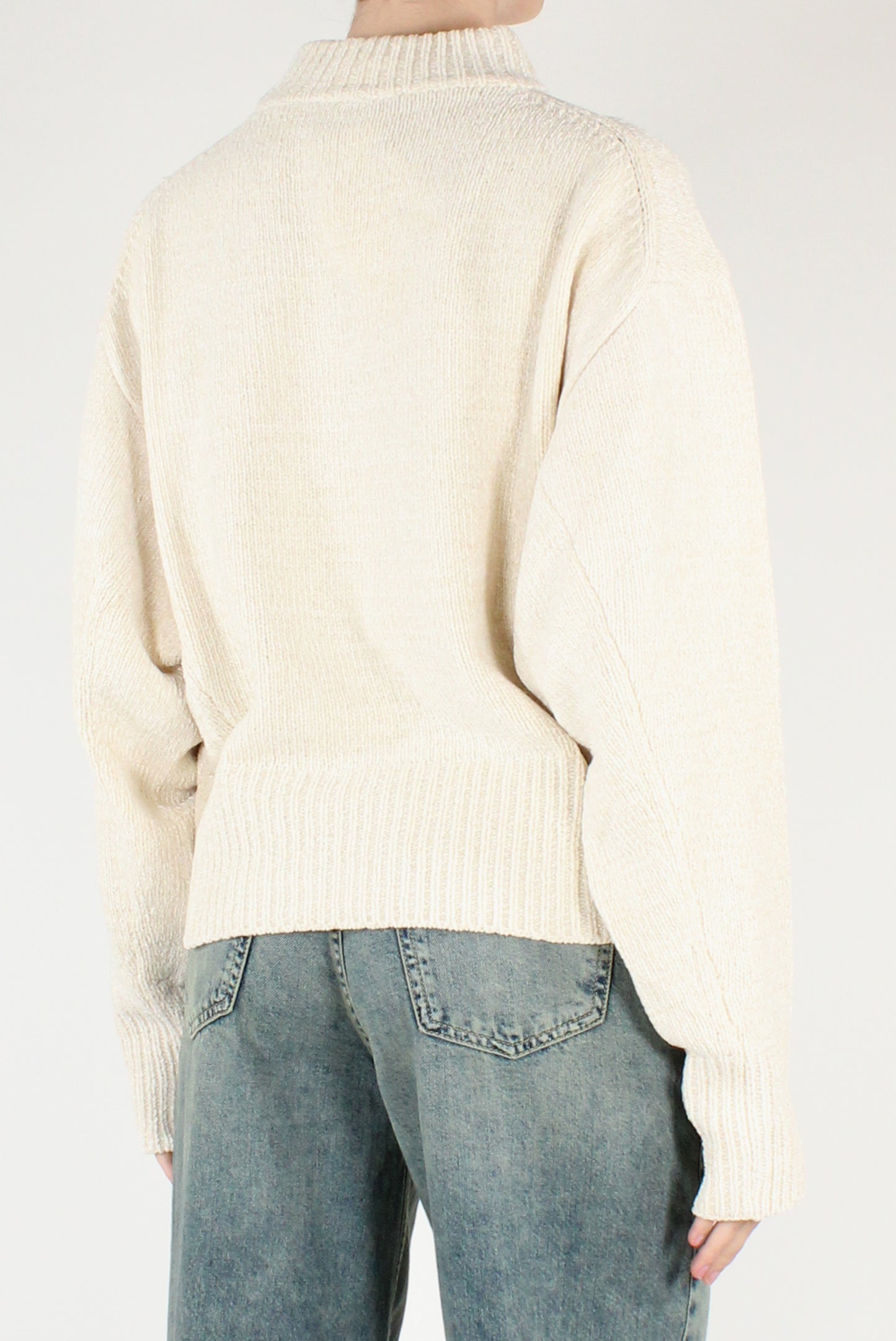 Maglione Over in Ciniglia