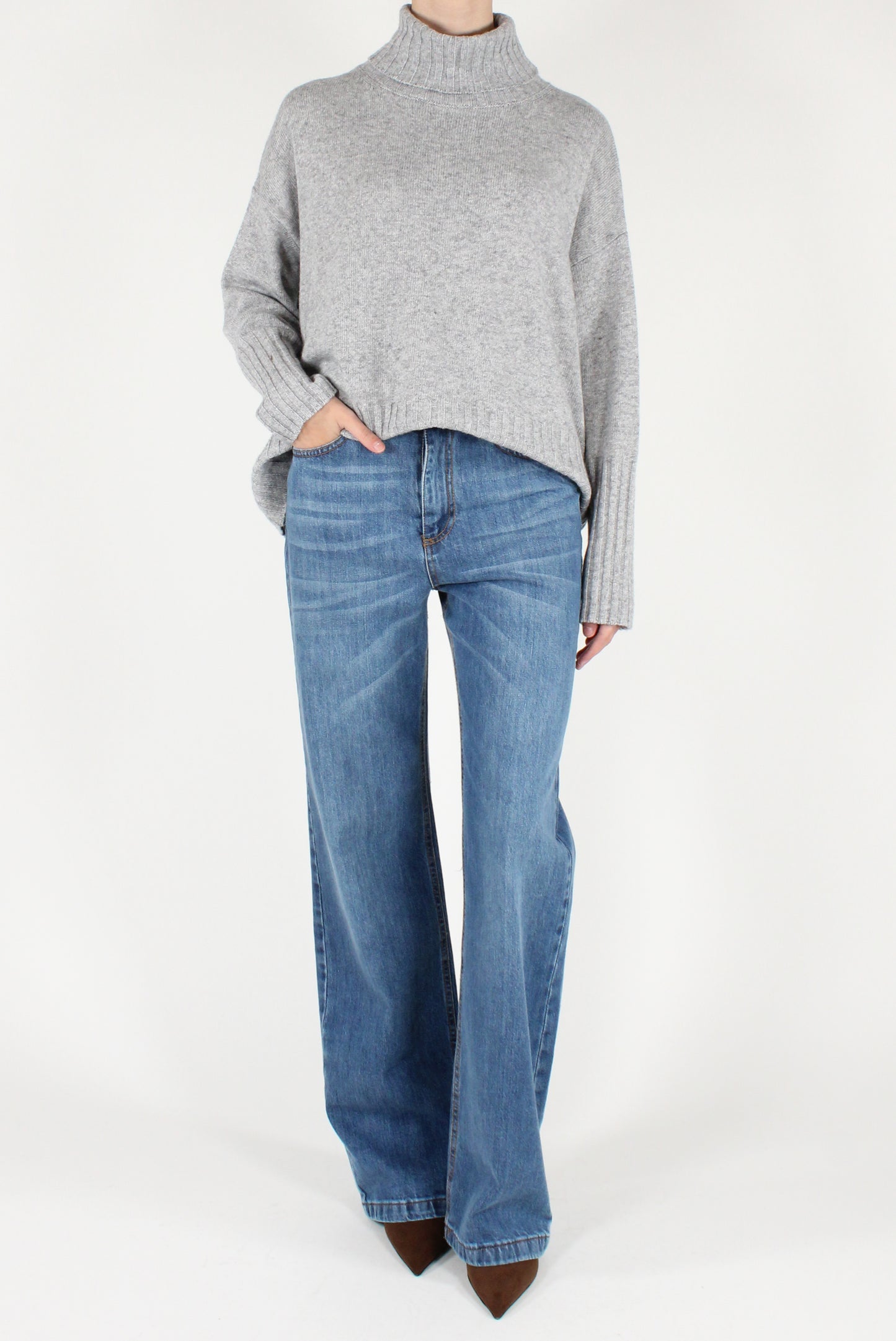 Maglione Dolcevita Over