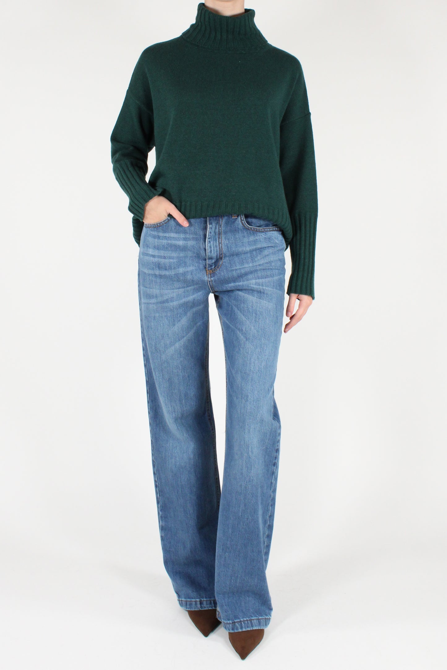 Maglione Dolcevita Over