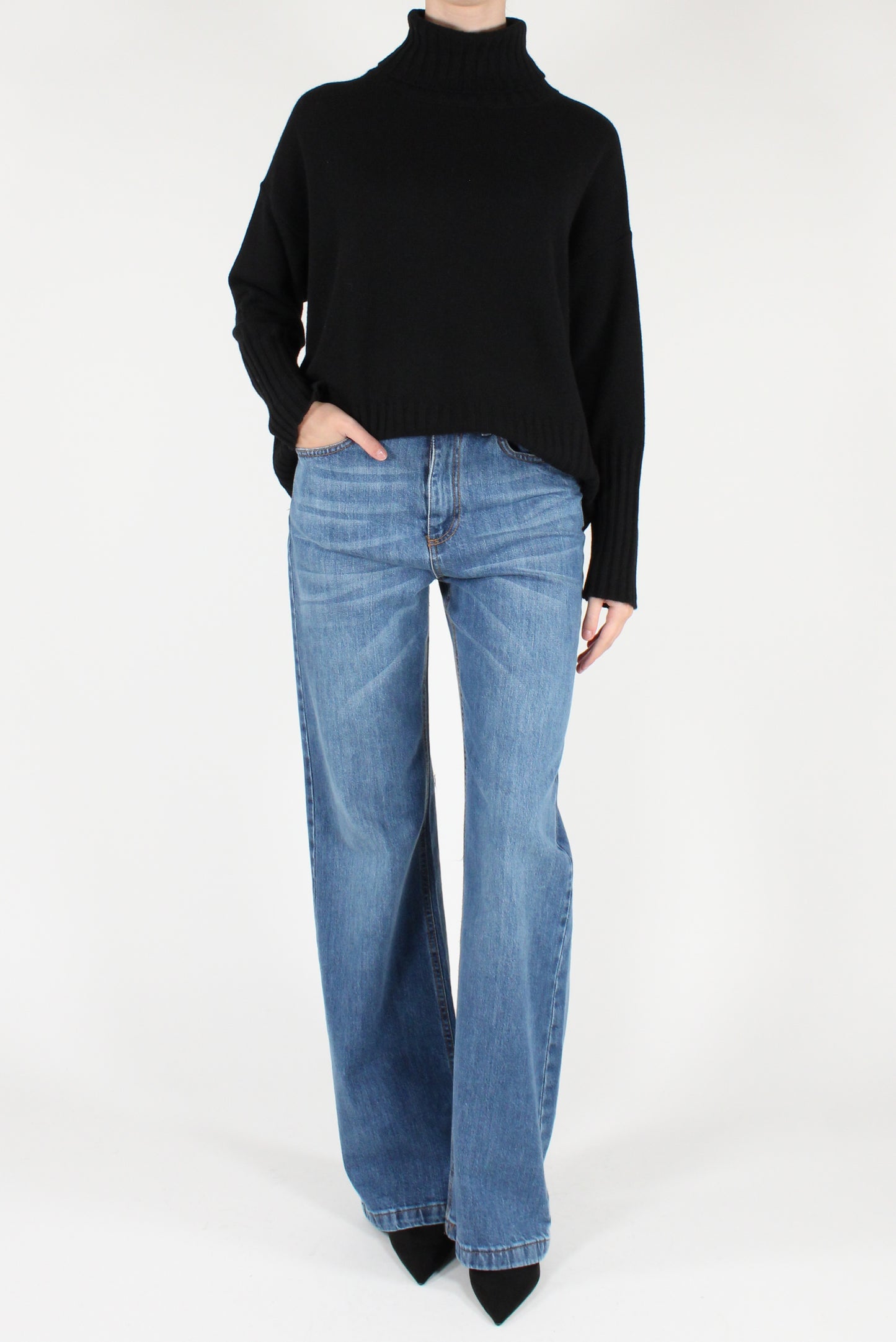 Maglione Dolcevita Over