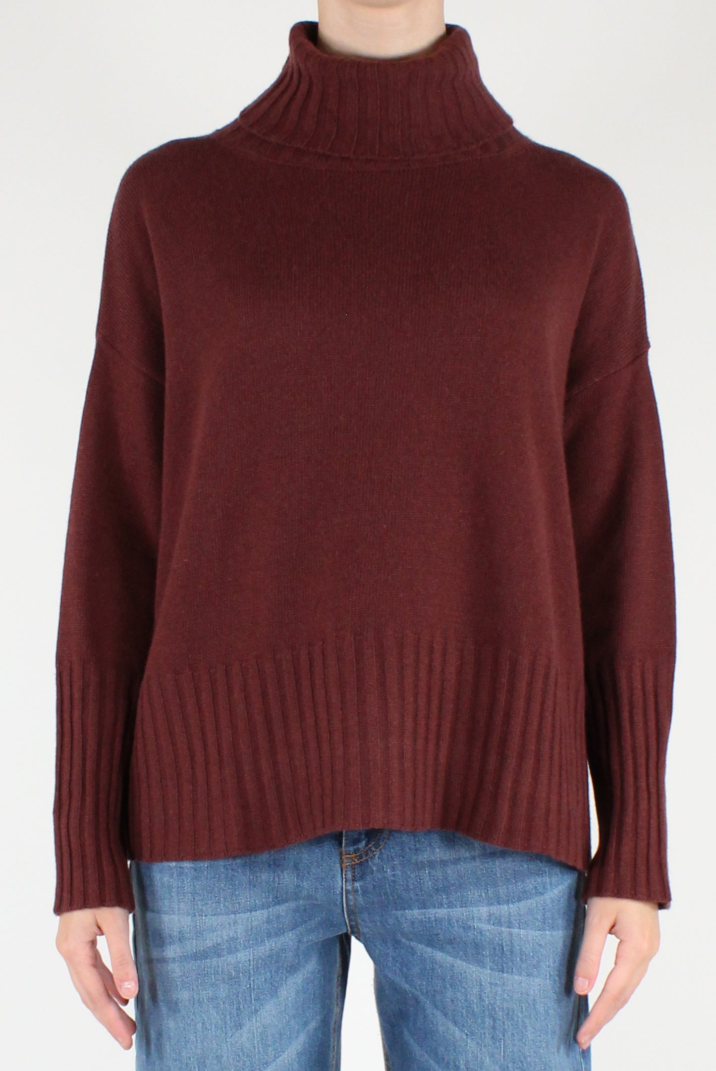 Maglione Dolcevita Over