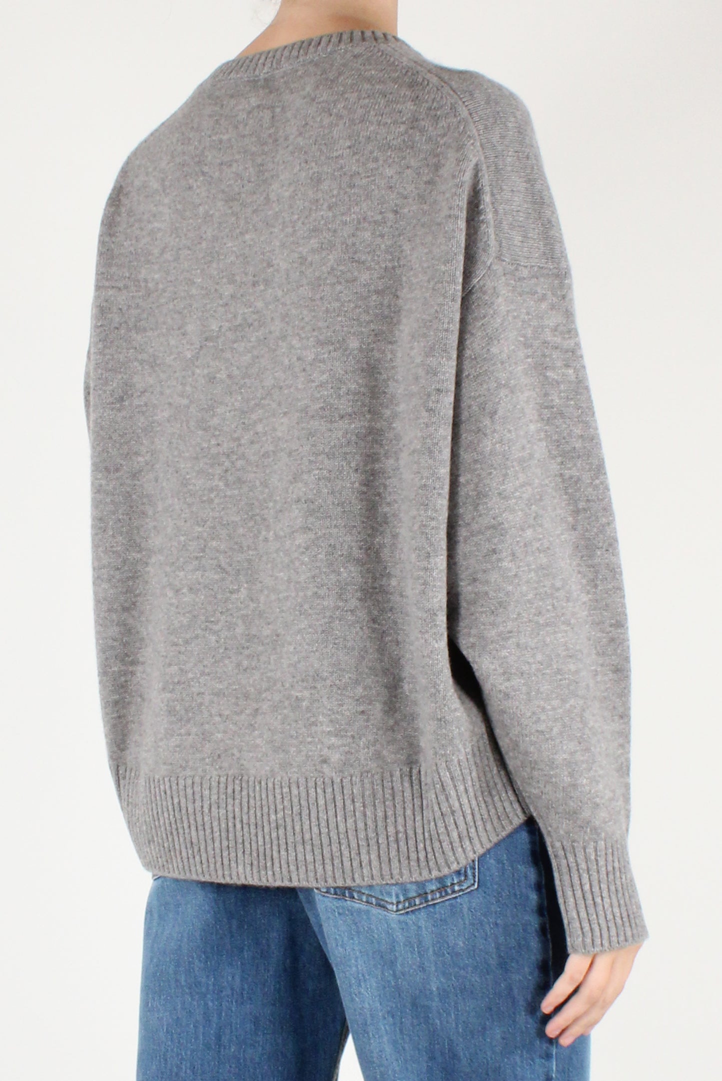 Maglione Girocollo in Pura Lana