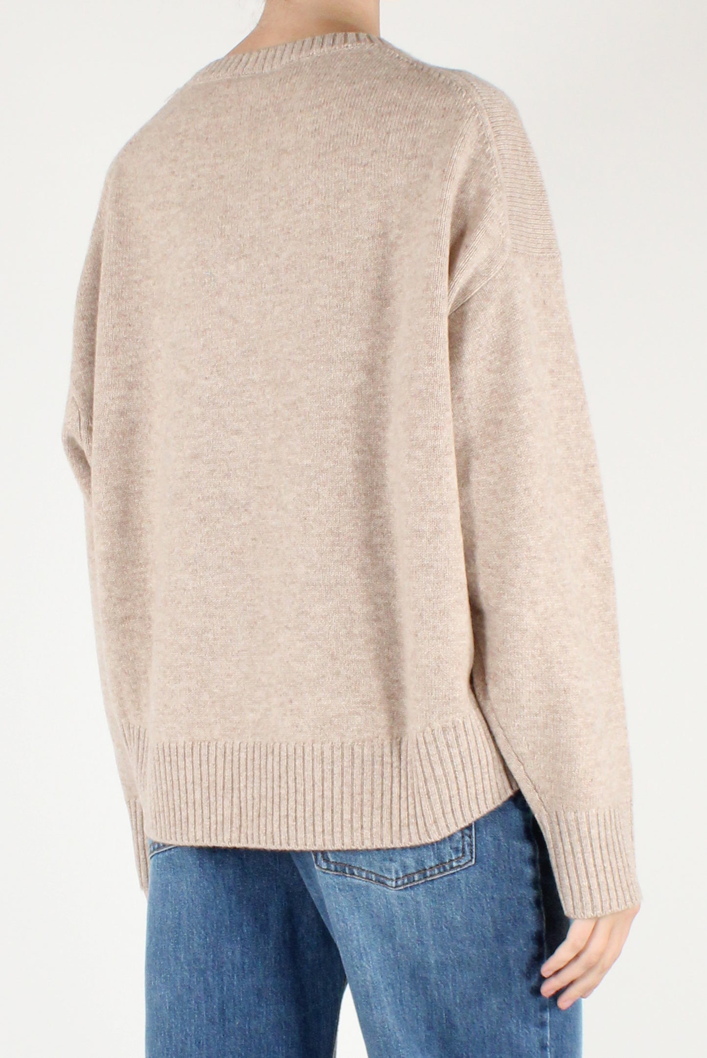 Maglione Girocollo in Pura Lana