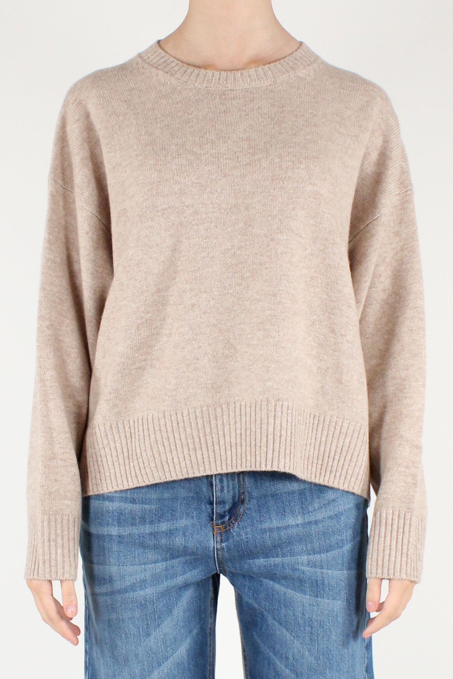 Maglione Girocollo in Pura Lana