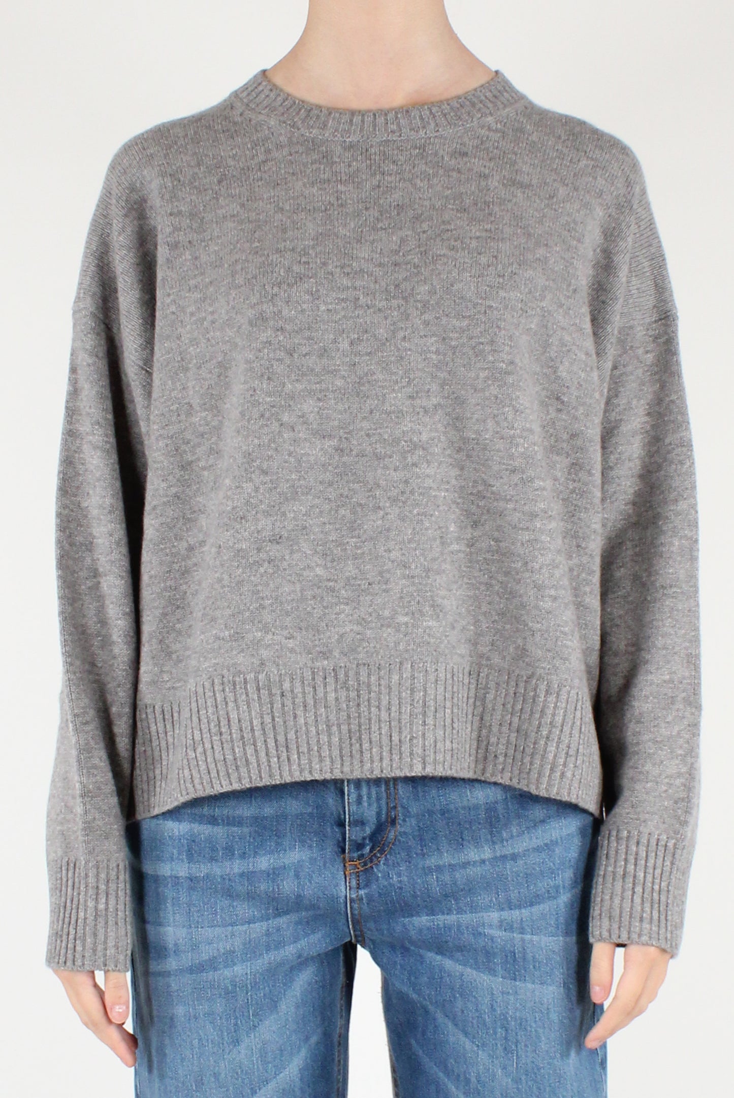 Maglione Girocollo in Pura Lana