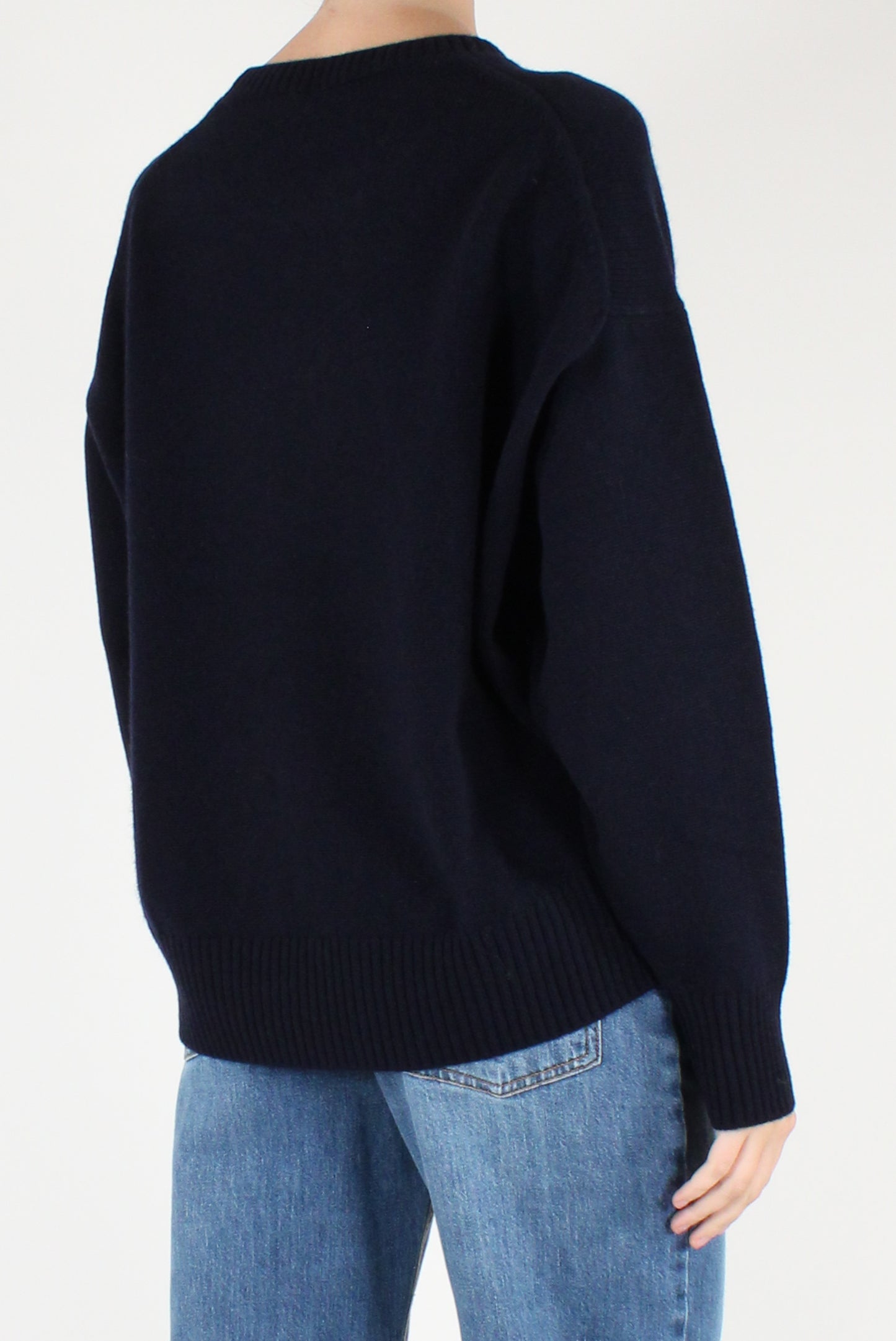 Maglione Girocollo in Pura Lana