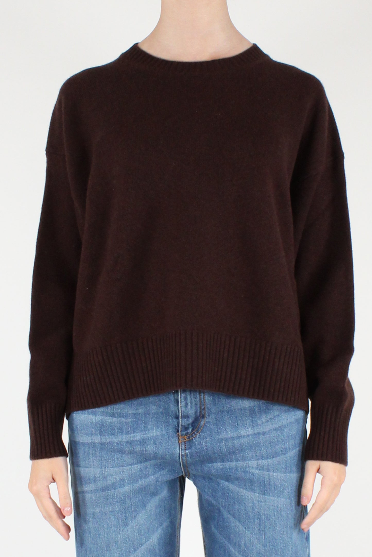 Maglione Girocollo in Pura Lana