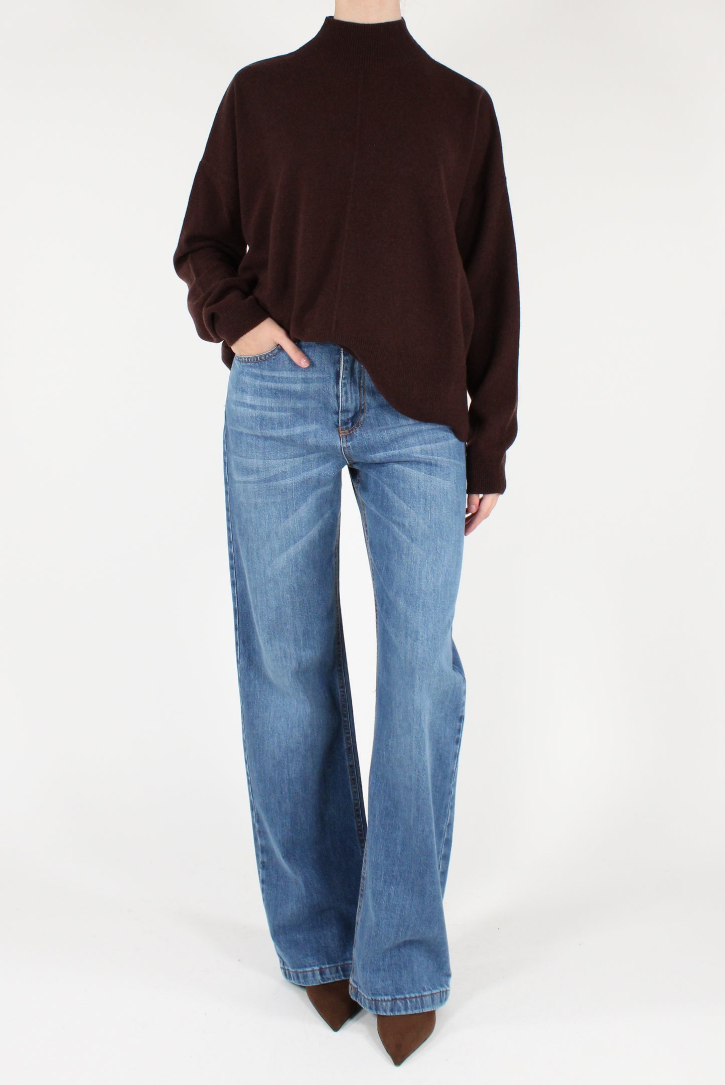 Maglia Over in Pura Lana