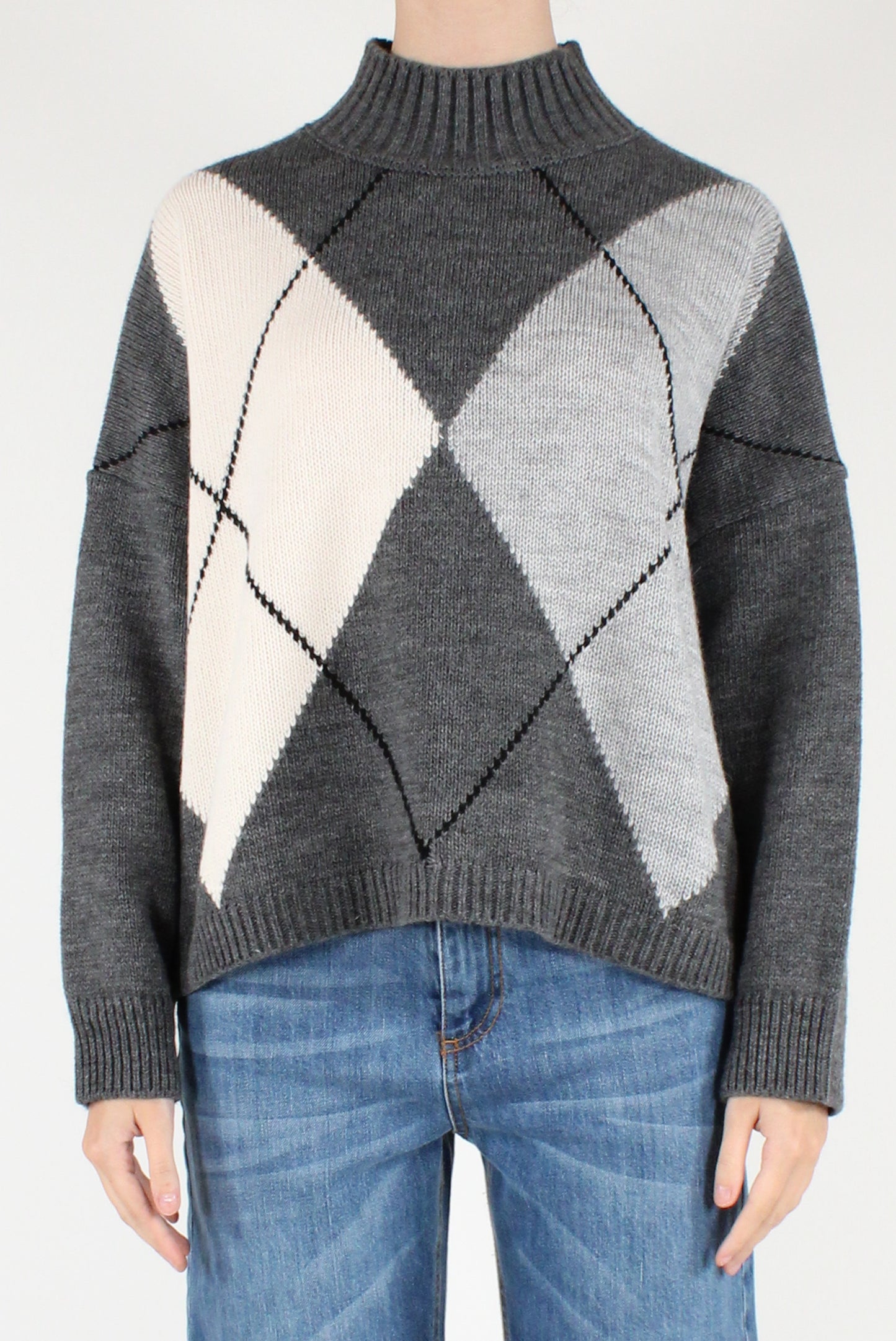 Maglione Maxi Rombi