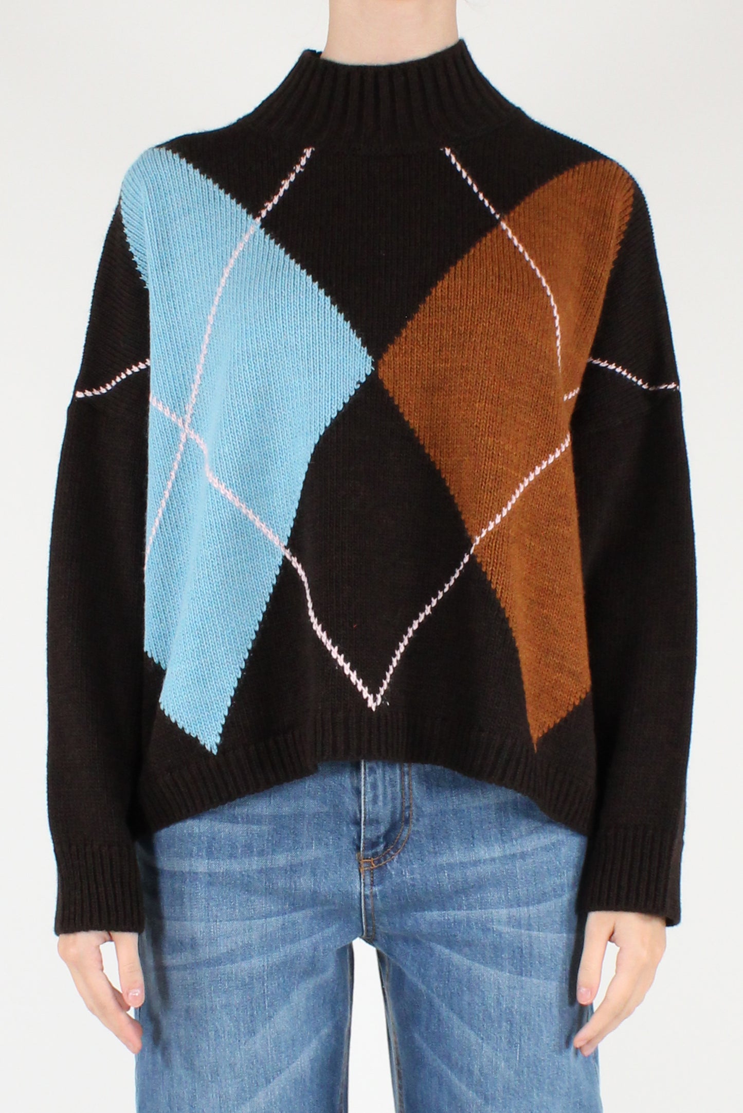 Maglione Maxi Rombi