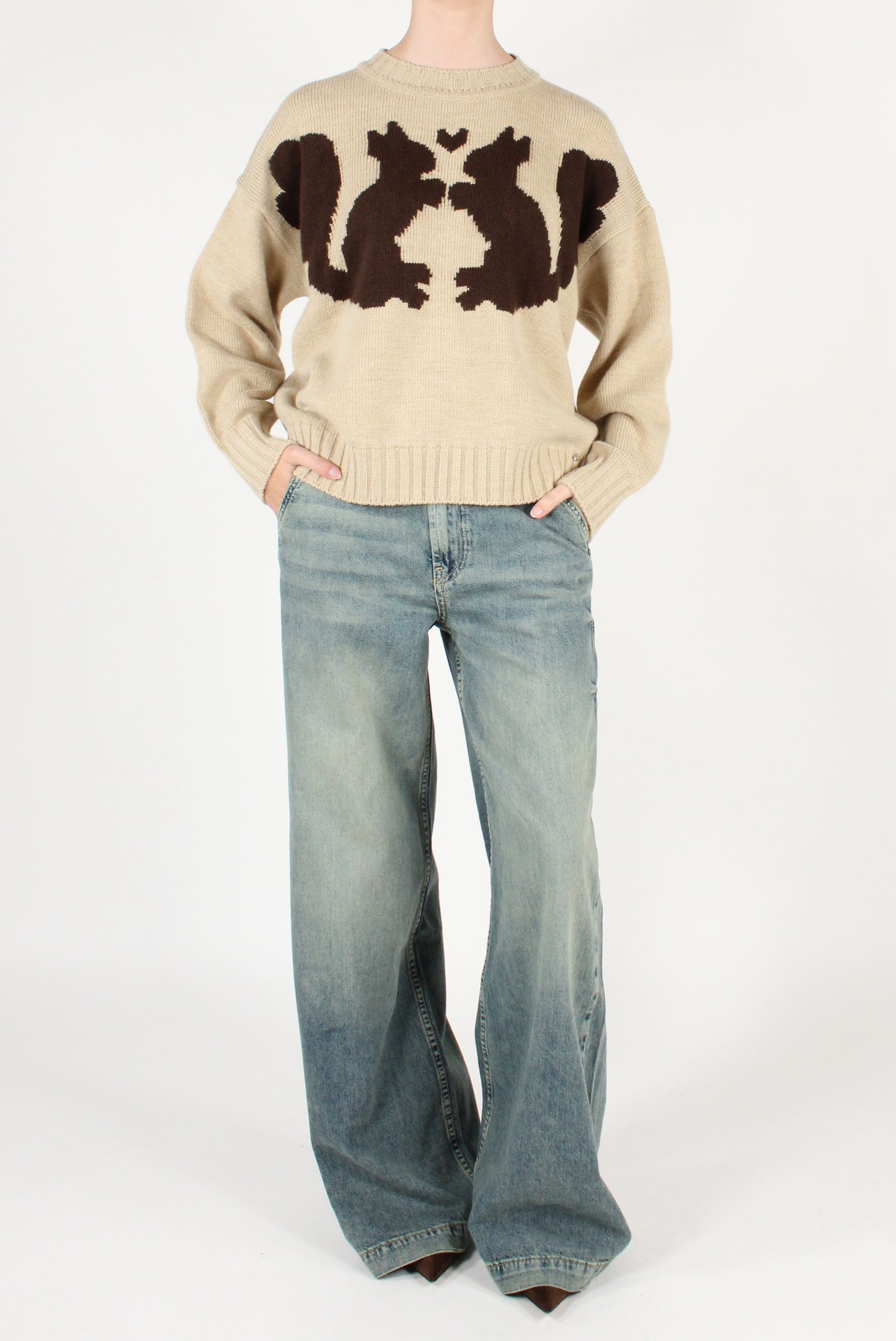Maglione con Scoiattoli