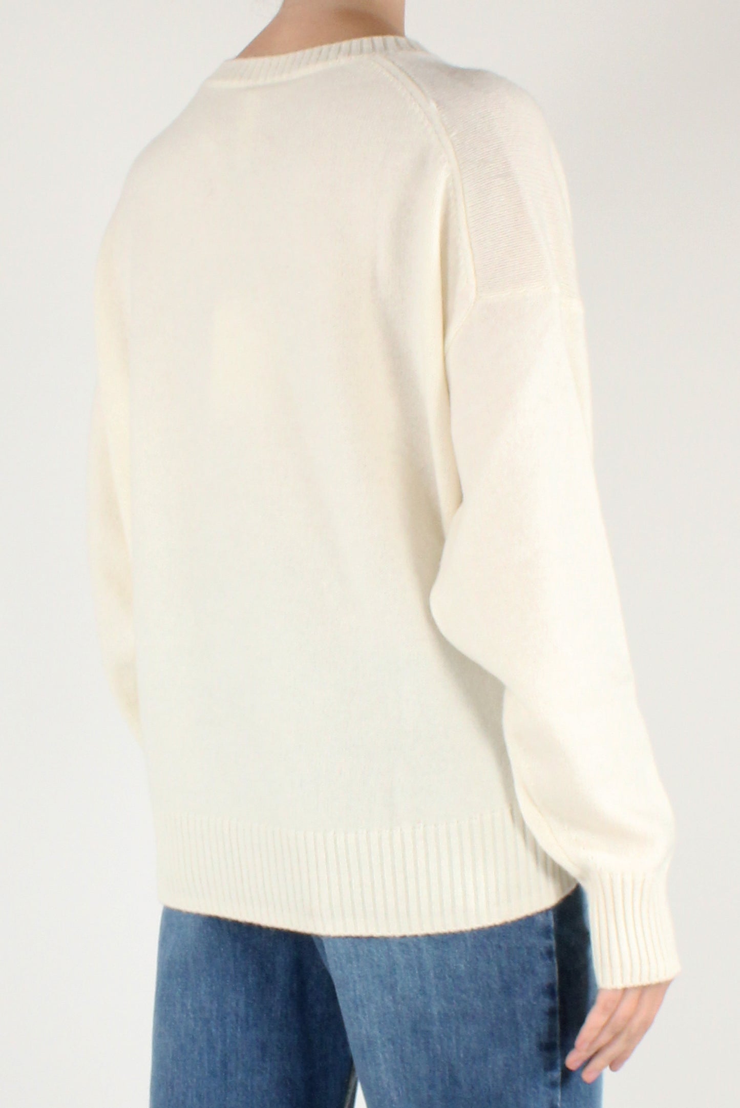 Maglione Girocollo in Pura Lana