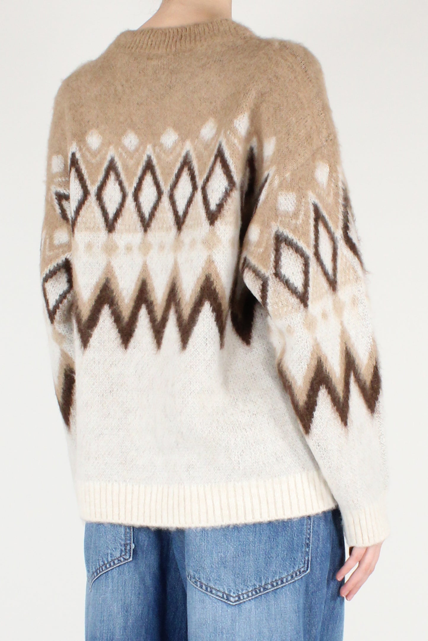 Maglione Decoro Zig Zag