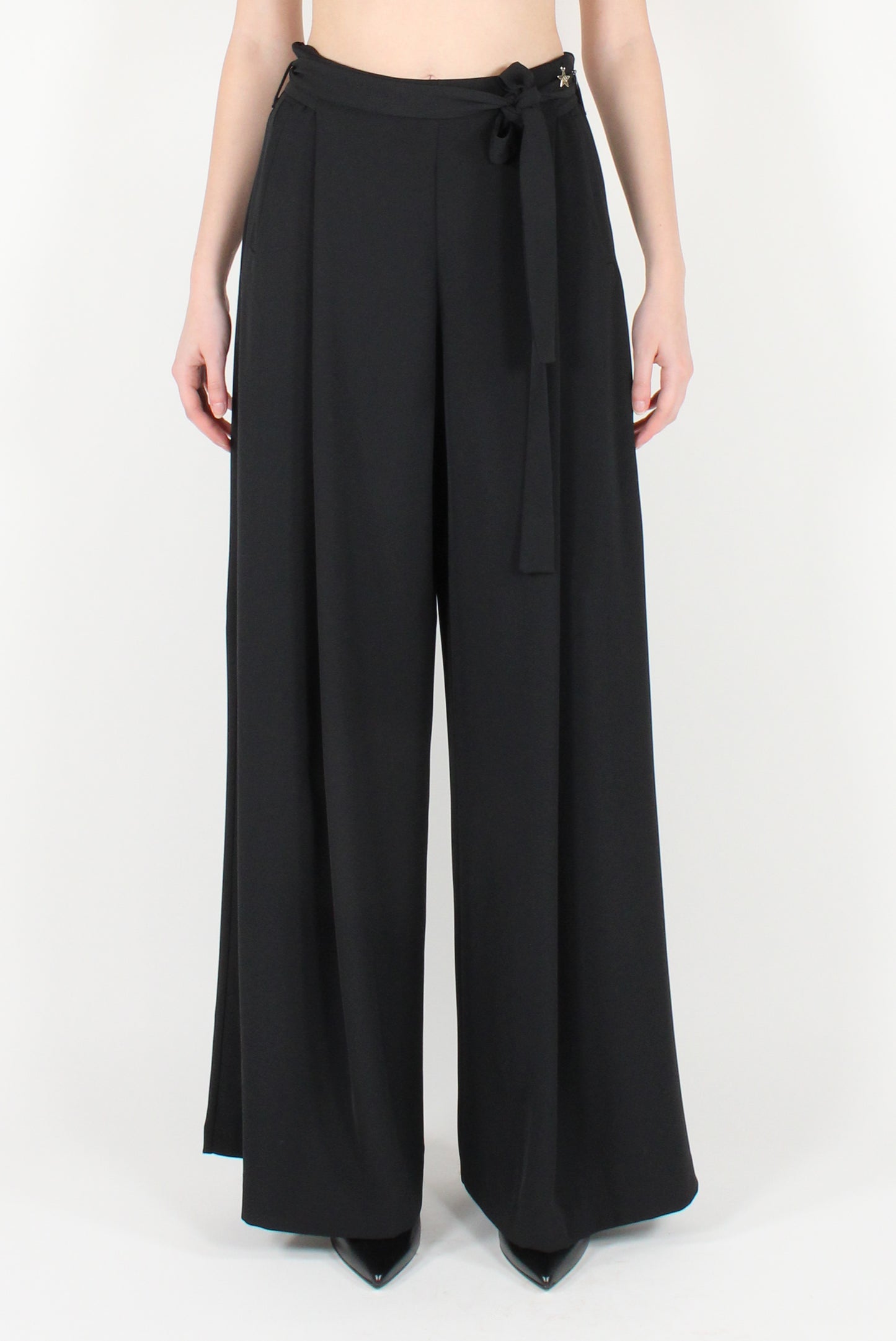 Pants with Bow Belt
