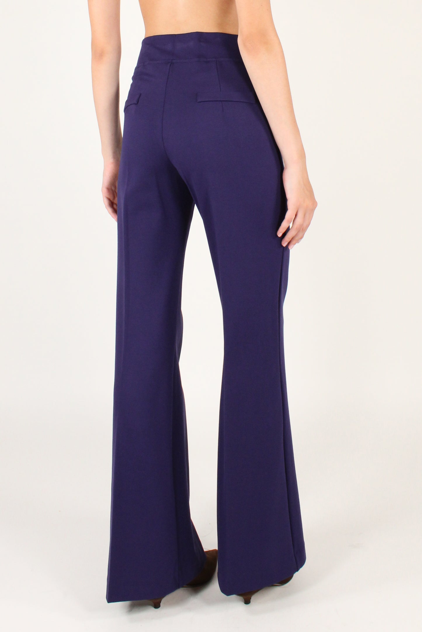 Pantaloni Flare Elasticizzati