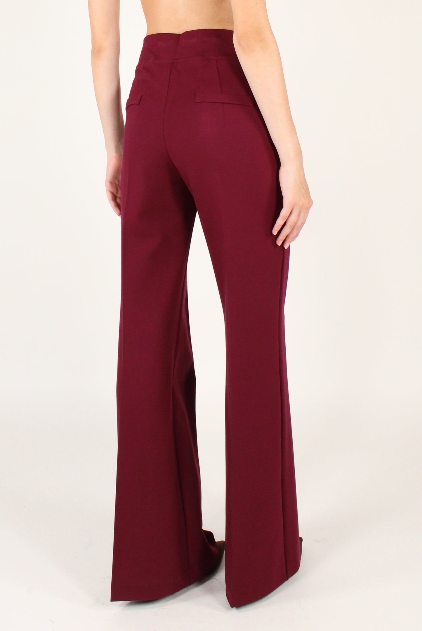 Pantaloni Flare Elasticizzati