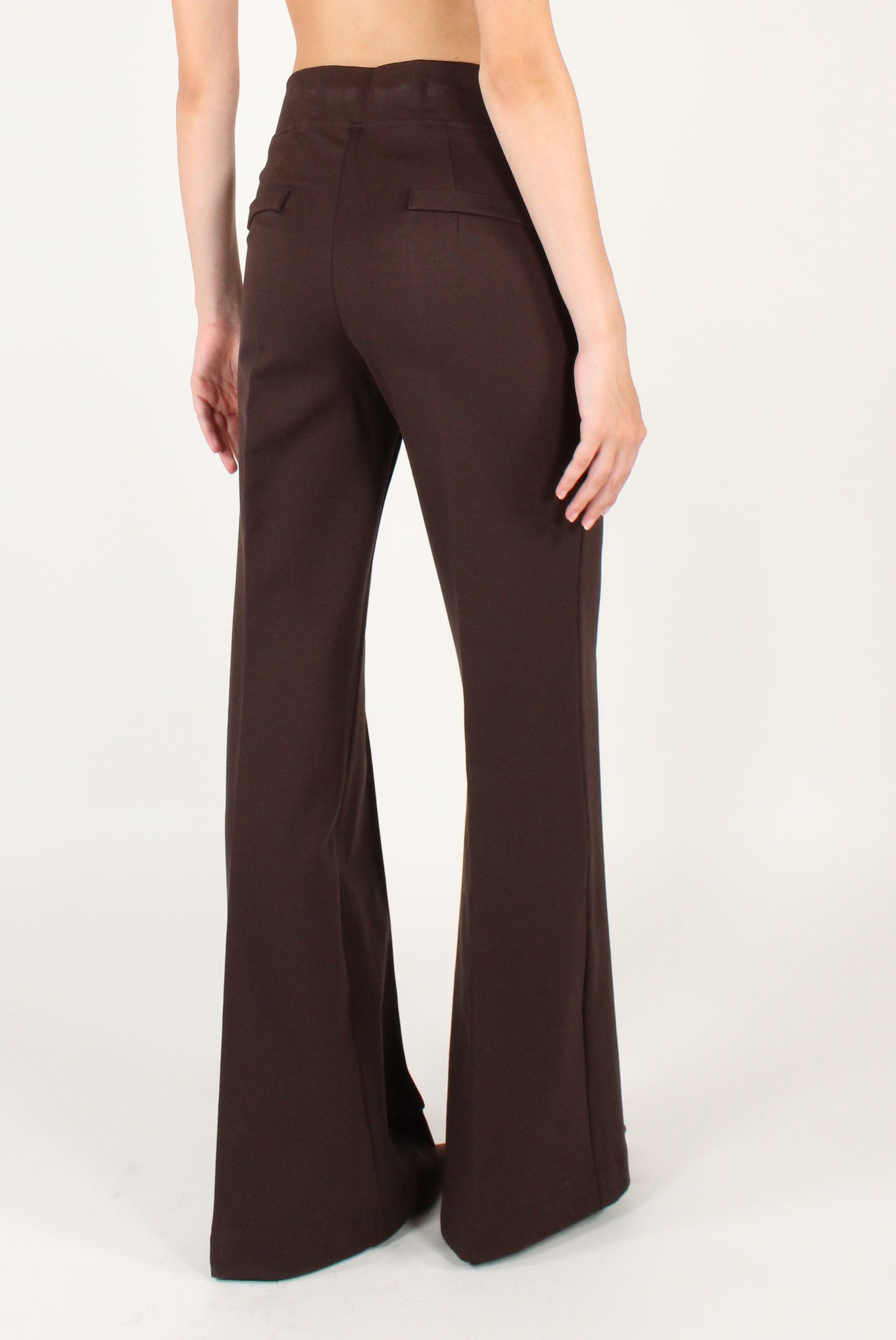 Pantaloni Flare Elasticizzati