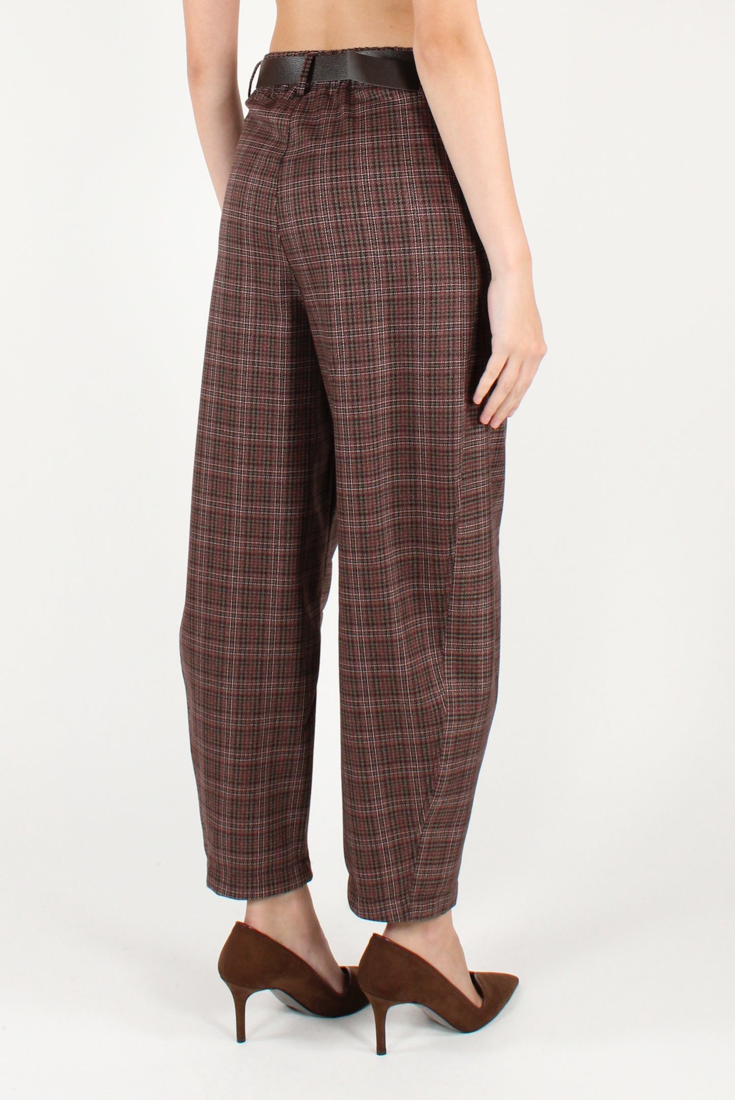 Pantaloni Ovetto in Tartan