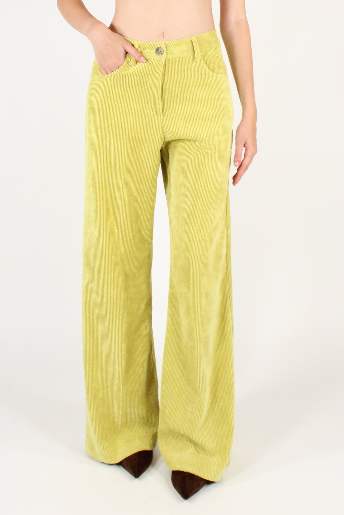 Corduroy Palazzo Pants