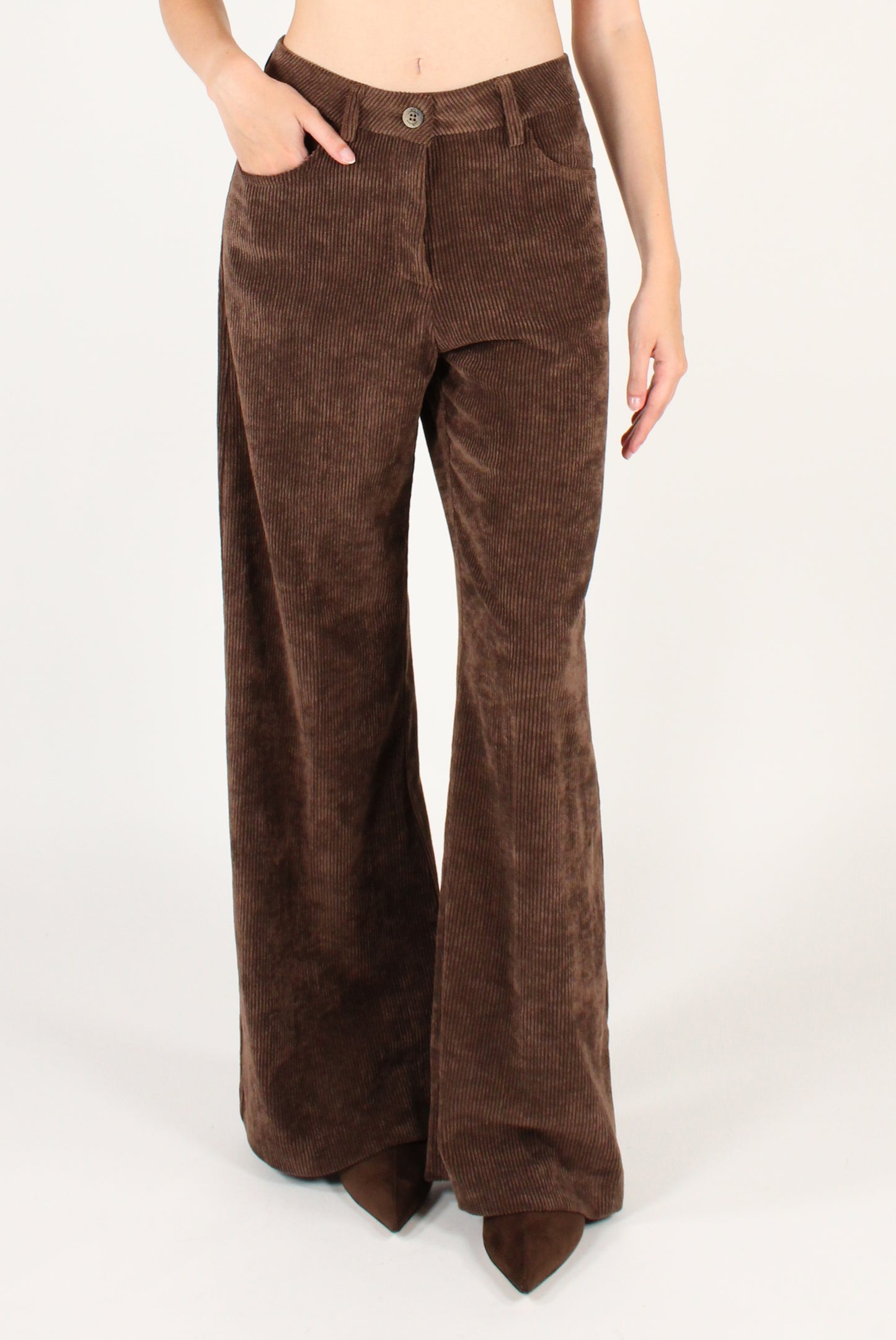 Corduroy Palazzo Pants