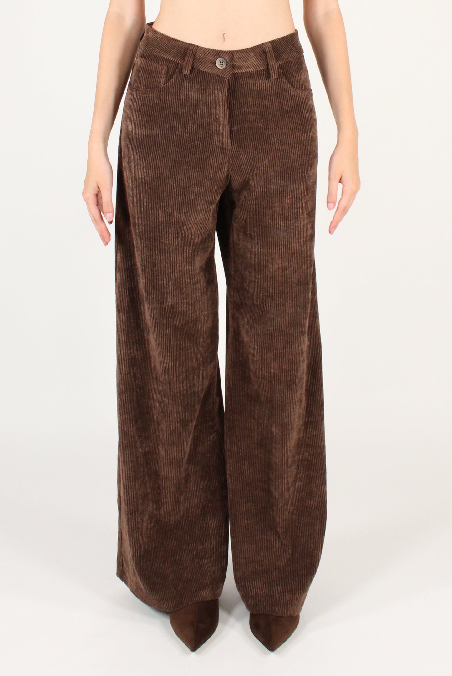 Corduroy Palazzo Pants