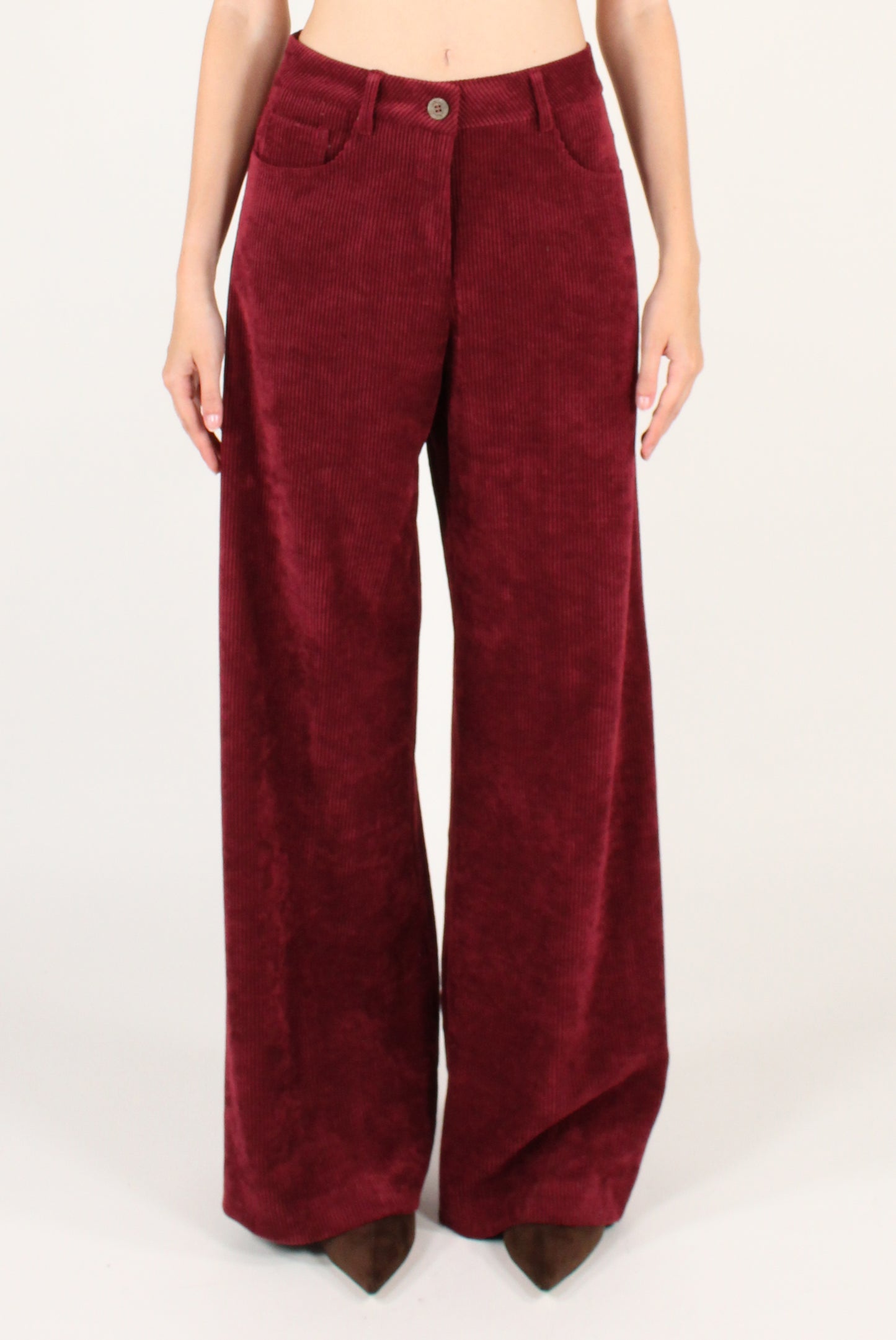 Corduroy Palazzo Pants