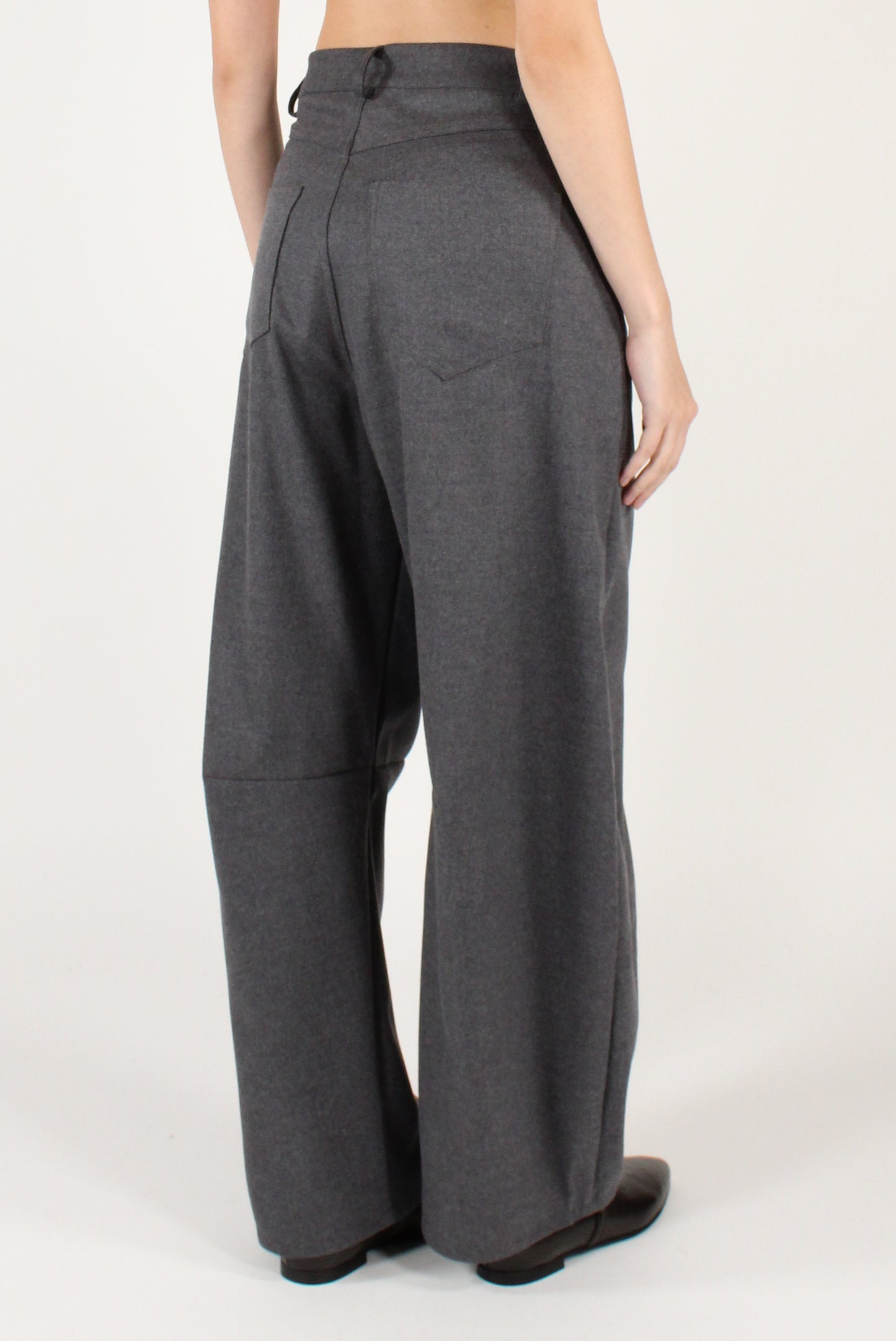 Pantaloni Cinque Tasche Semi Balloon