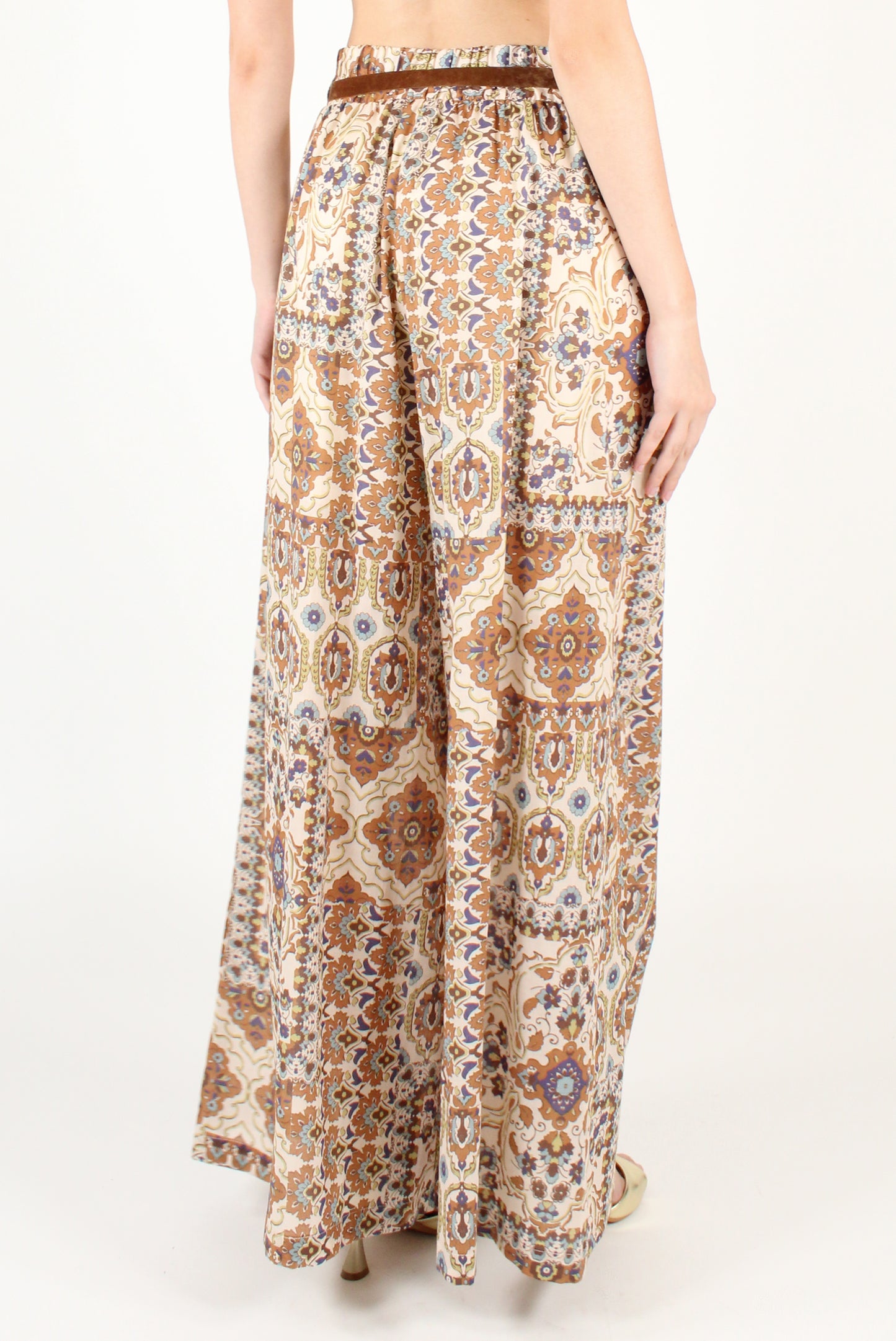 Ethnic Print Trousers