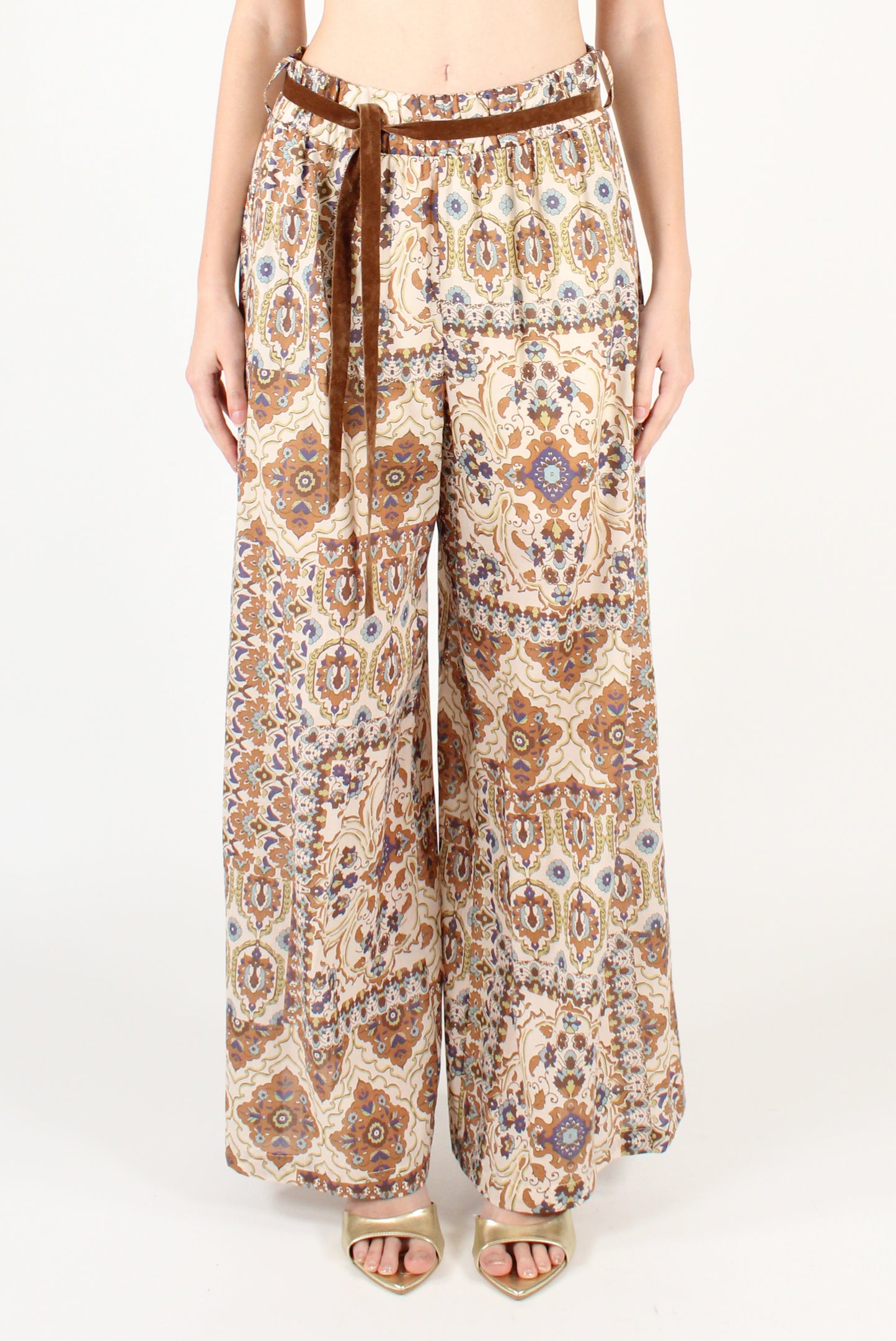 Ethnic Print Trousers