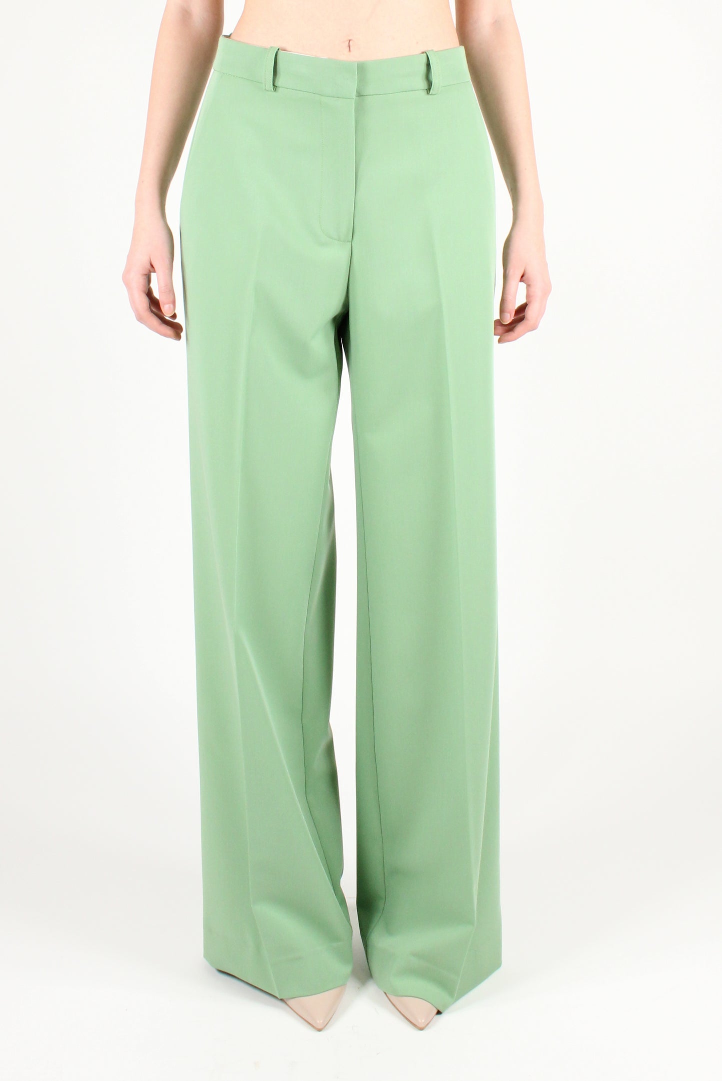 Pantaloni a Palazzo Tinta Unita