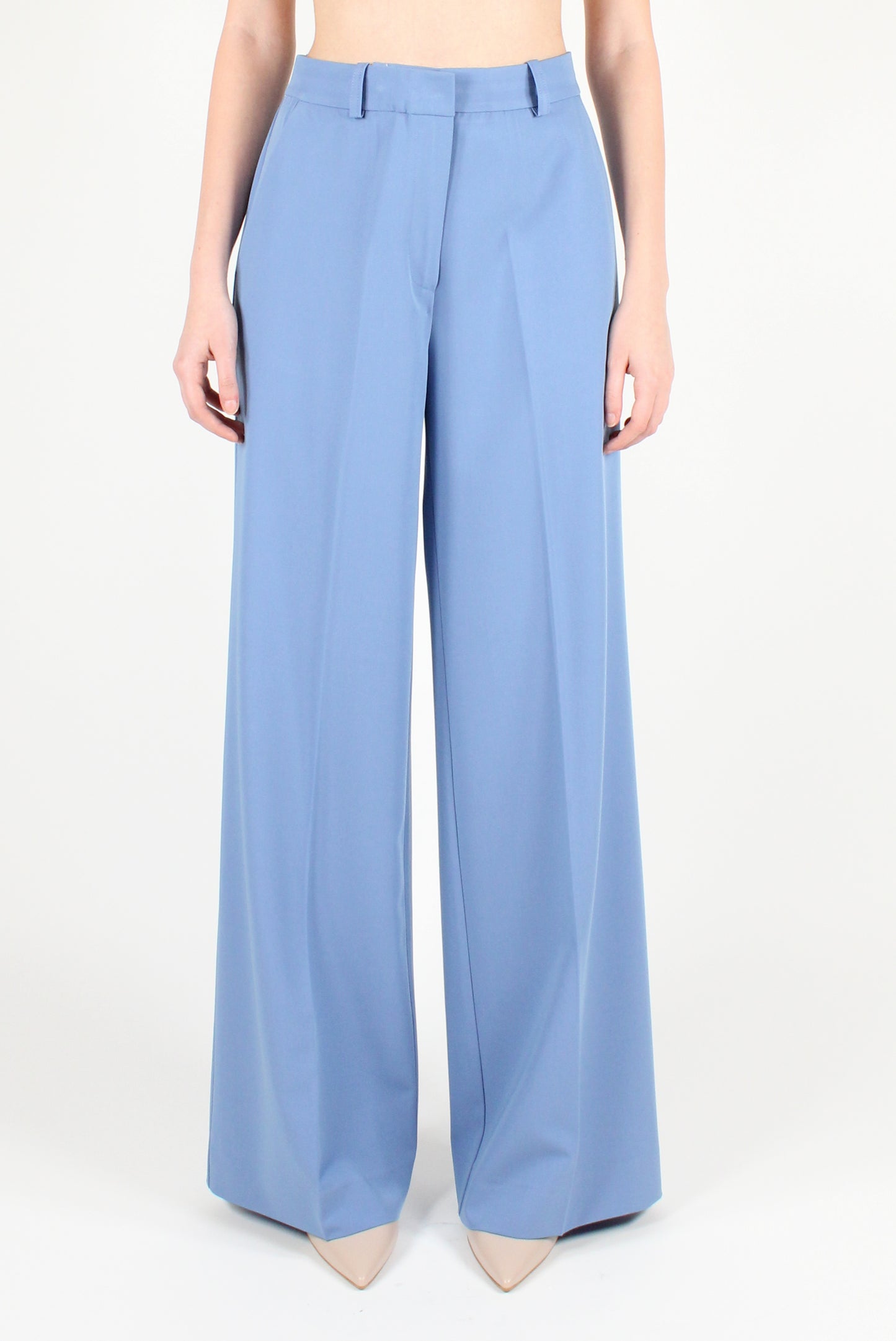 Pantaloni a Palazzo Tinta Unita