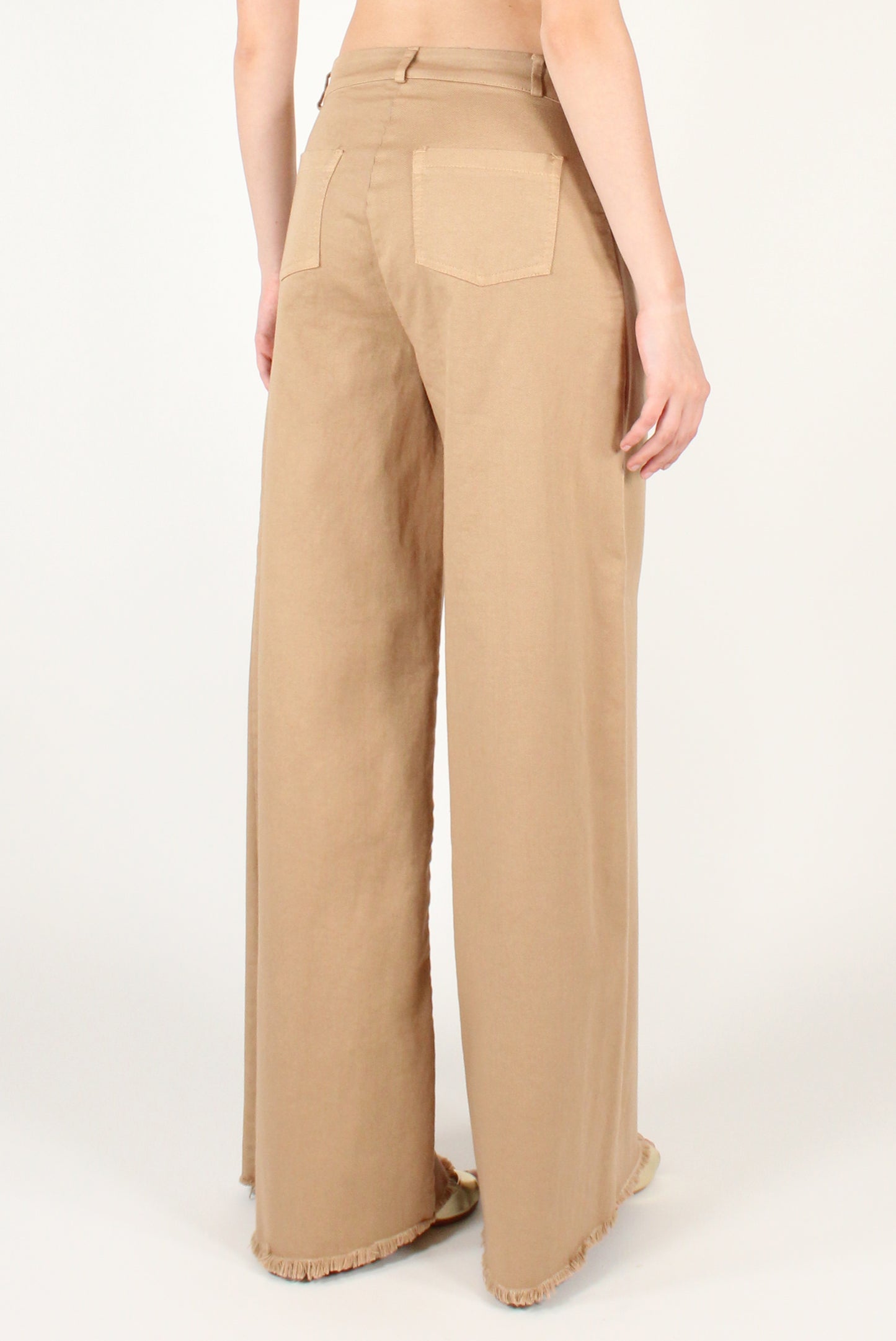 Pantaloni a Palazzo in Denim