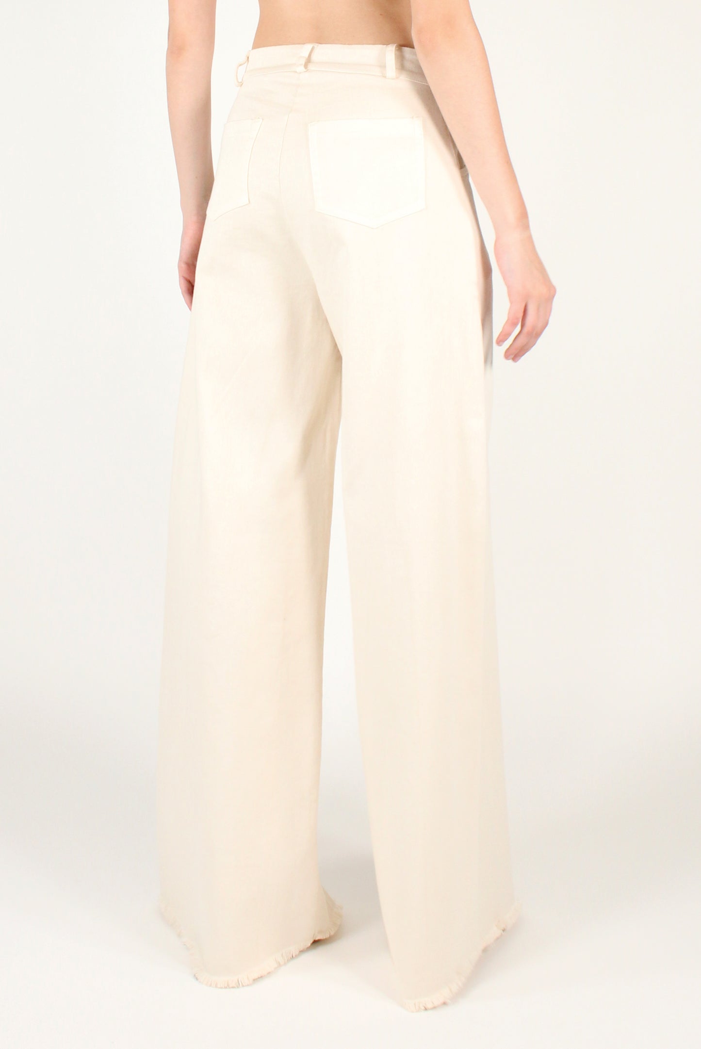 Pantaloni a Palazzo in Denim
