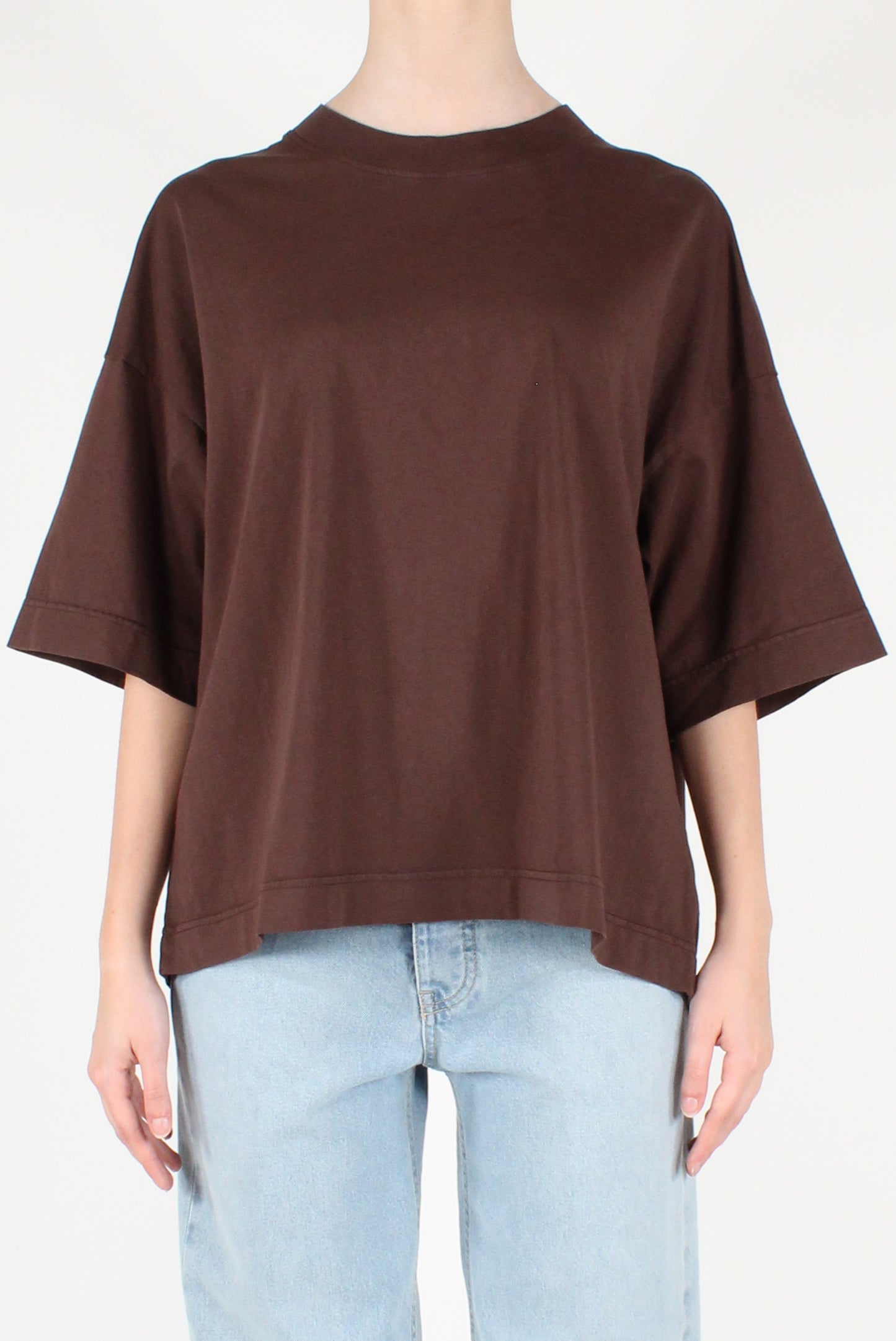 T-shirt Over Girocollo