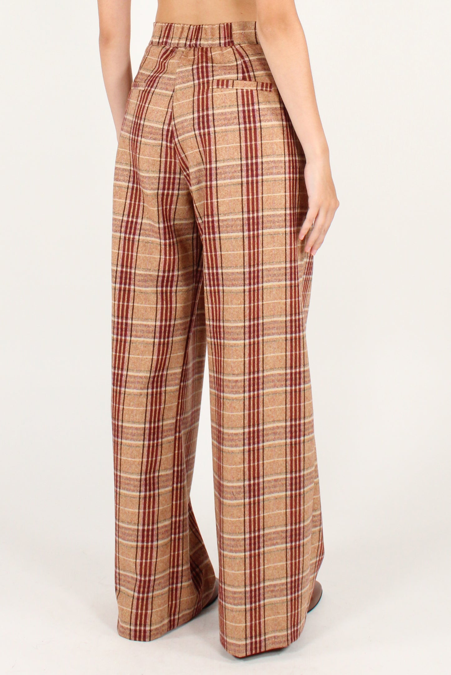 Tartan Palazzo Pants