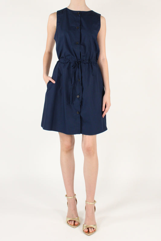 Short Cotton Shirt Dress