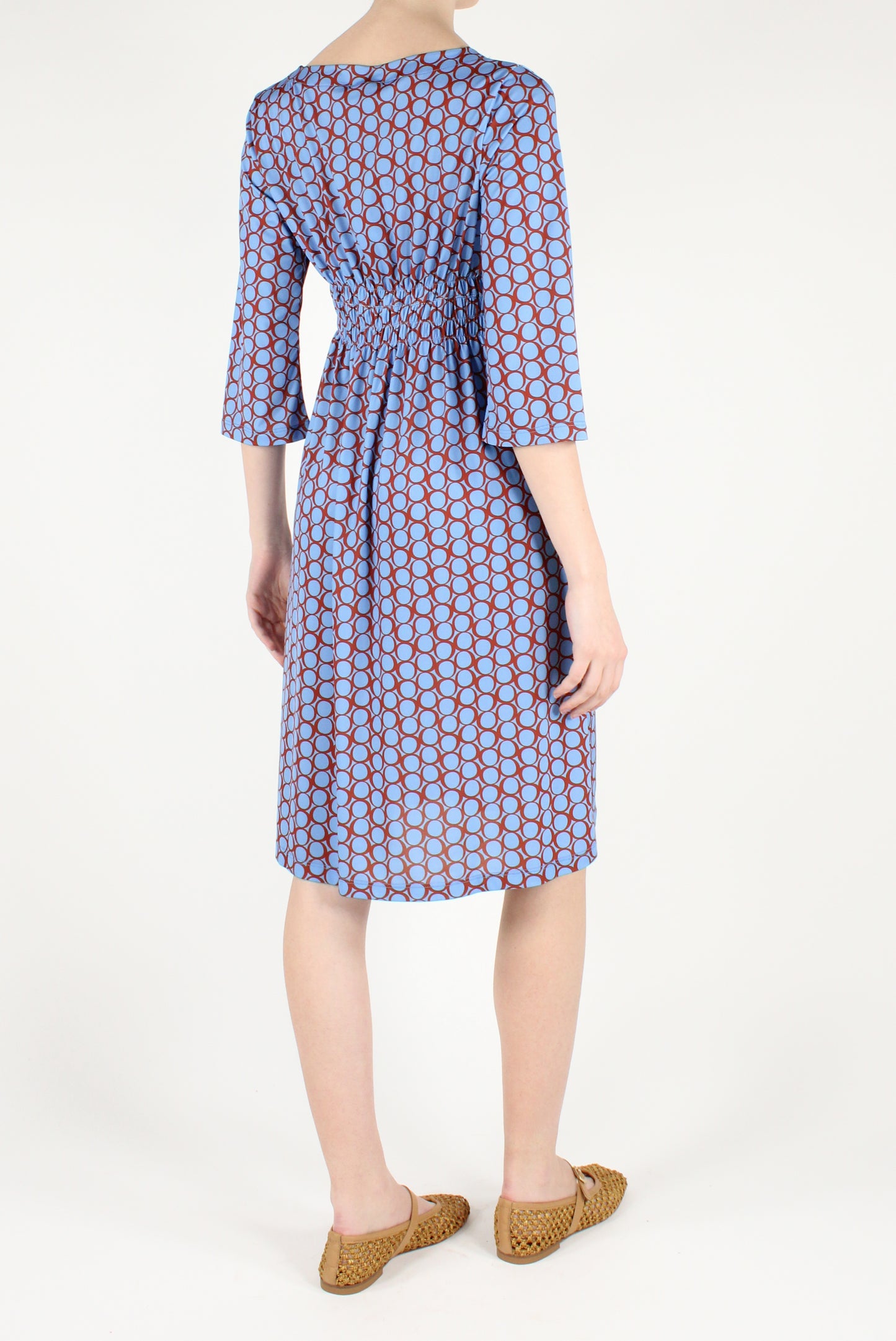 Geometric Pattern Short Dress