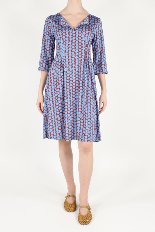 Geometric Pattern Short Dress